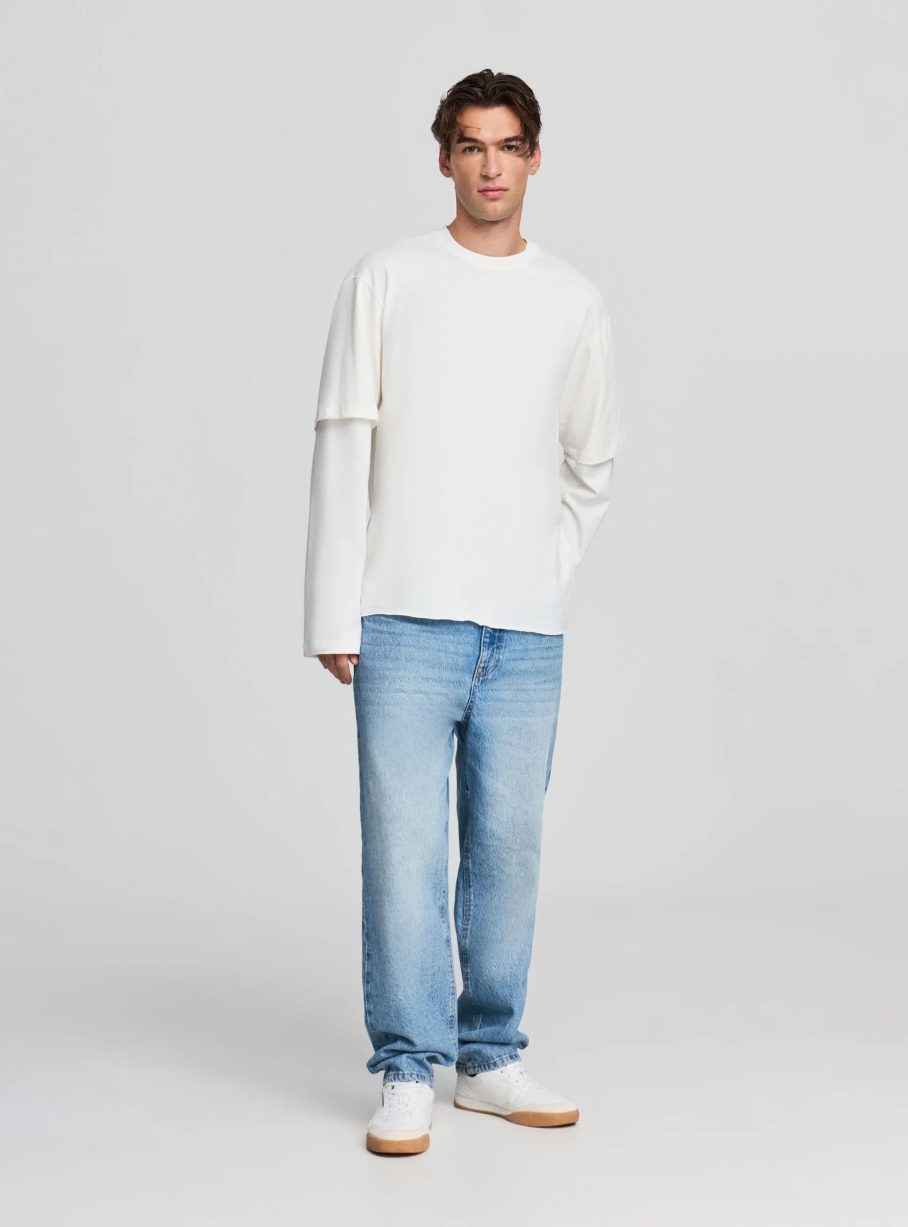 T-shirt boxy doppiata - Image 2