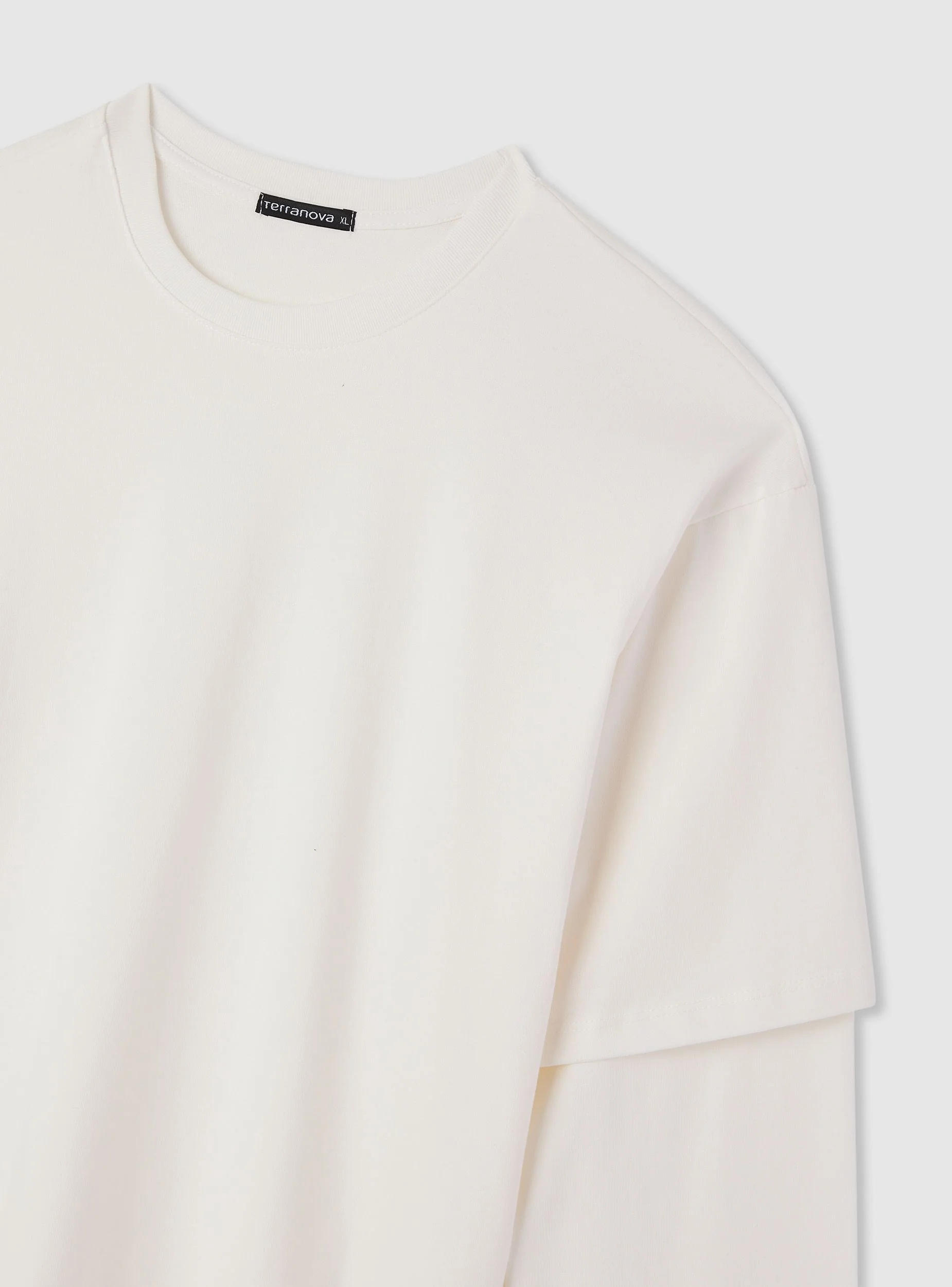 T-shirt boxy doppiata - Image 5