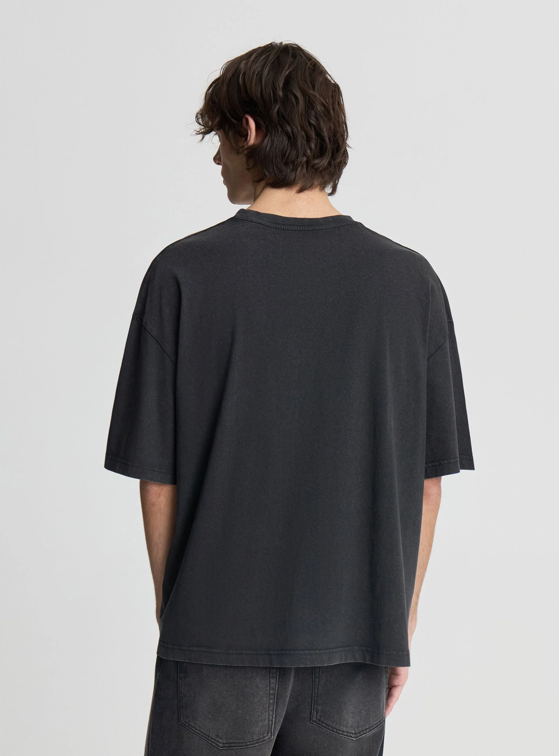 T-shirt boxy fit acid wash - Image 2