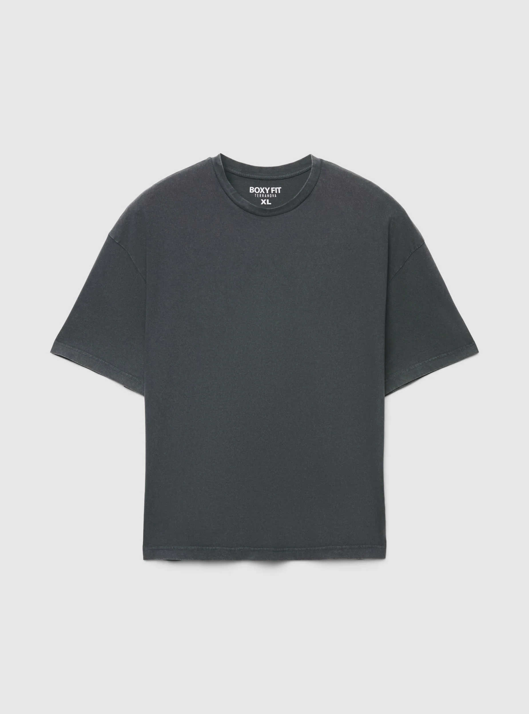 T-shirt boxy fit acid wash - Image 6