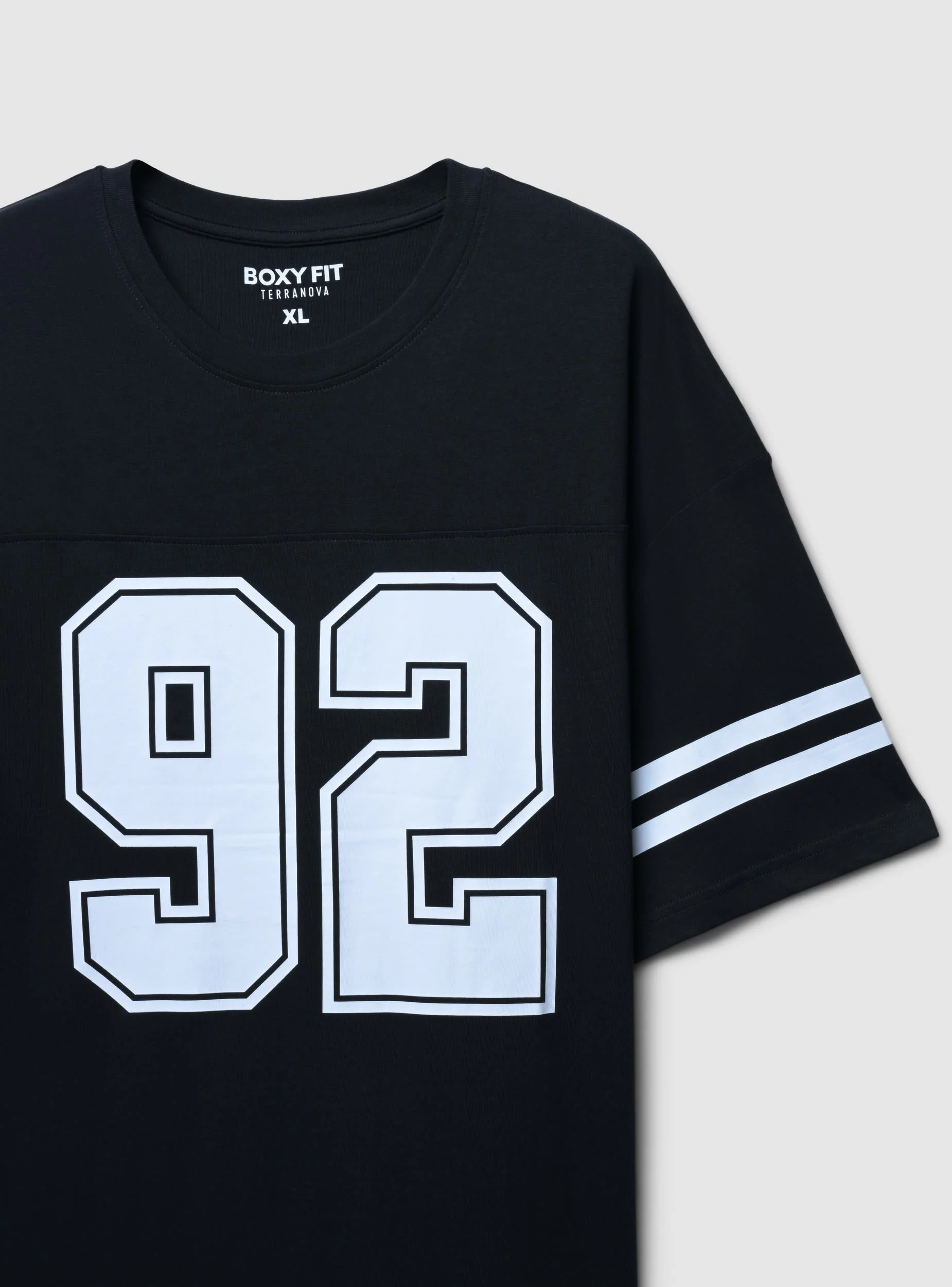 T-shirt boxy fit con numero - Image 5