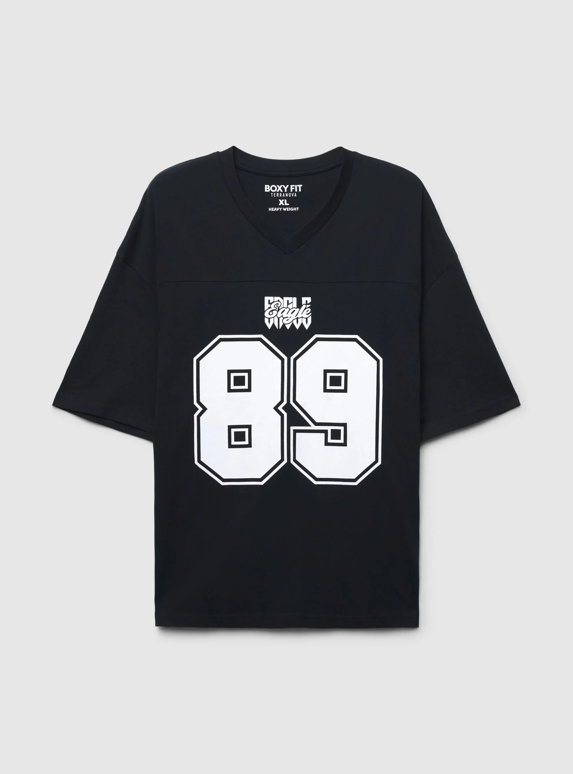 T-shirt boxy fit con numero - Image 6