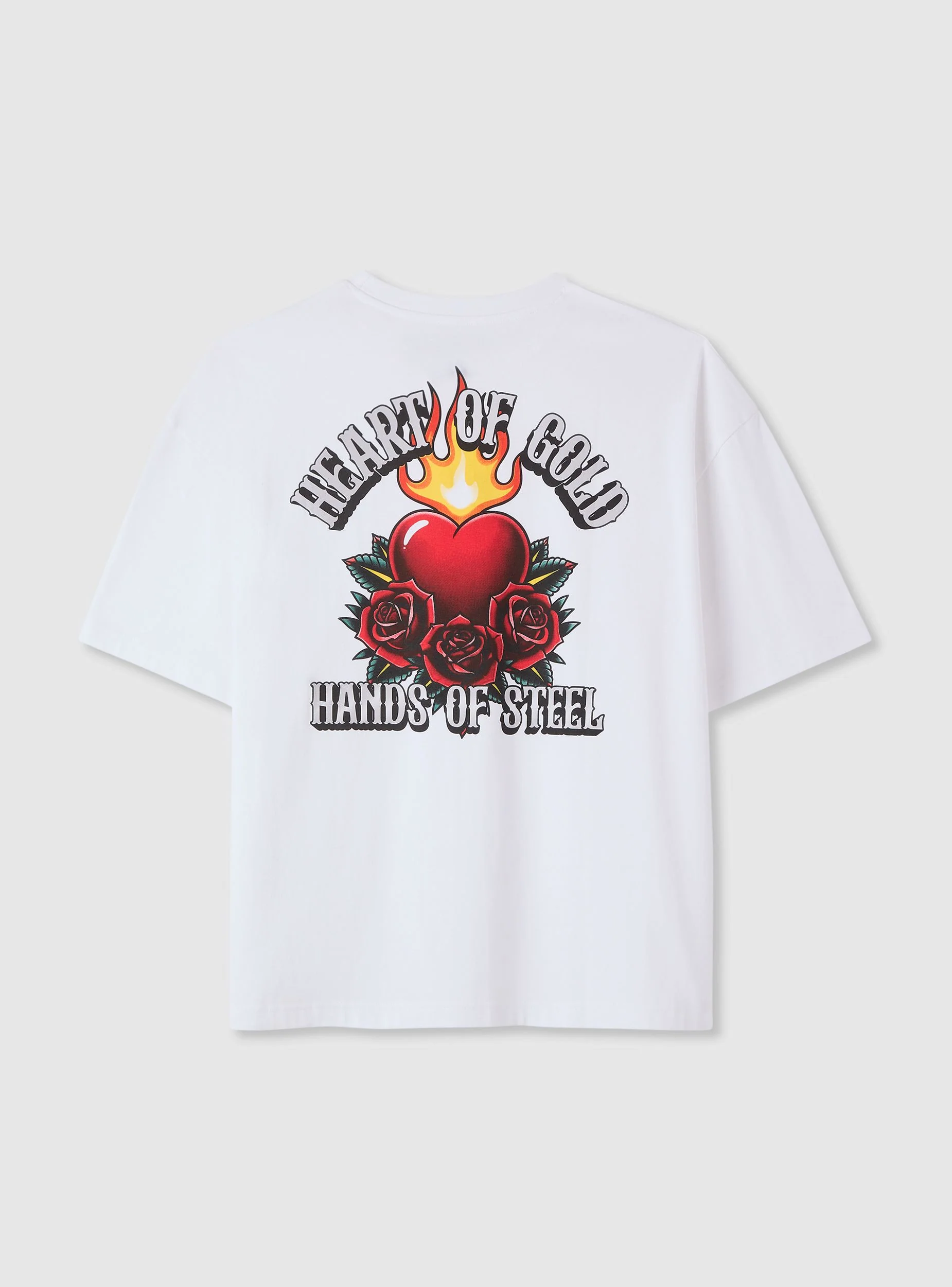 T-shirt boxy fit con stampa fronte/retro - Image 6