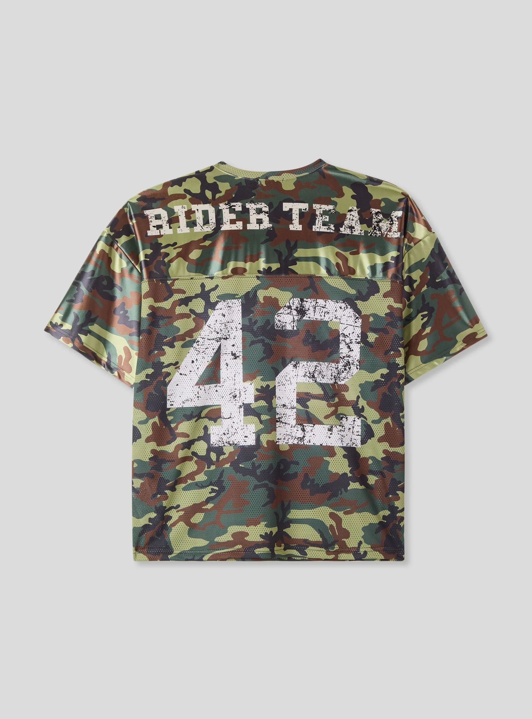 T-shirt camouflage a rete - Image 2