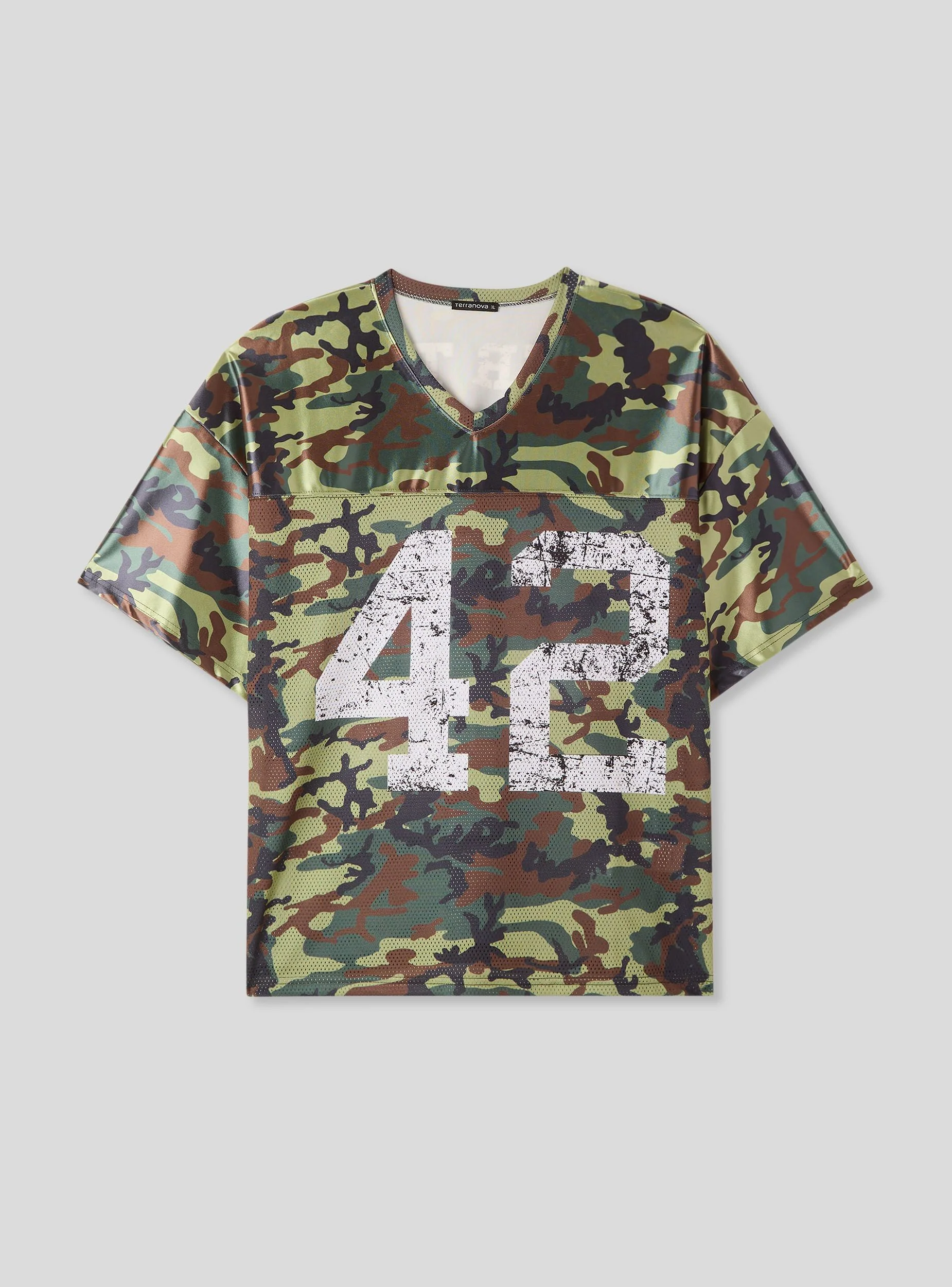T-shirt camouflage a rete - Image 3