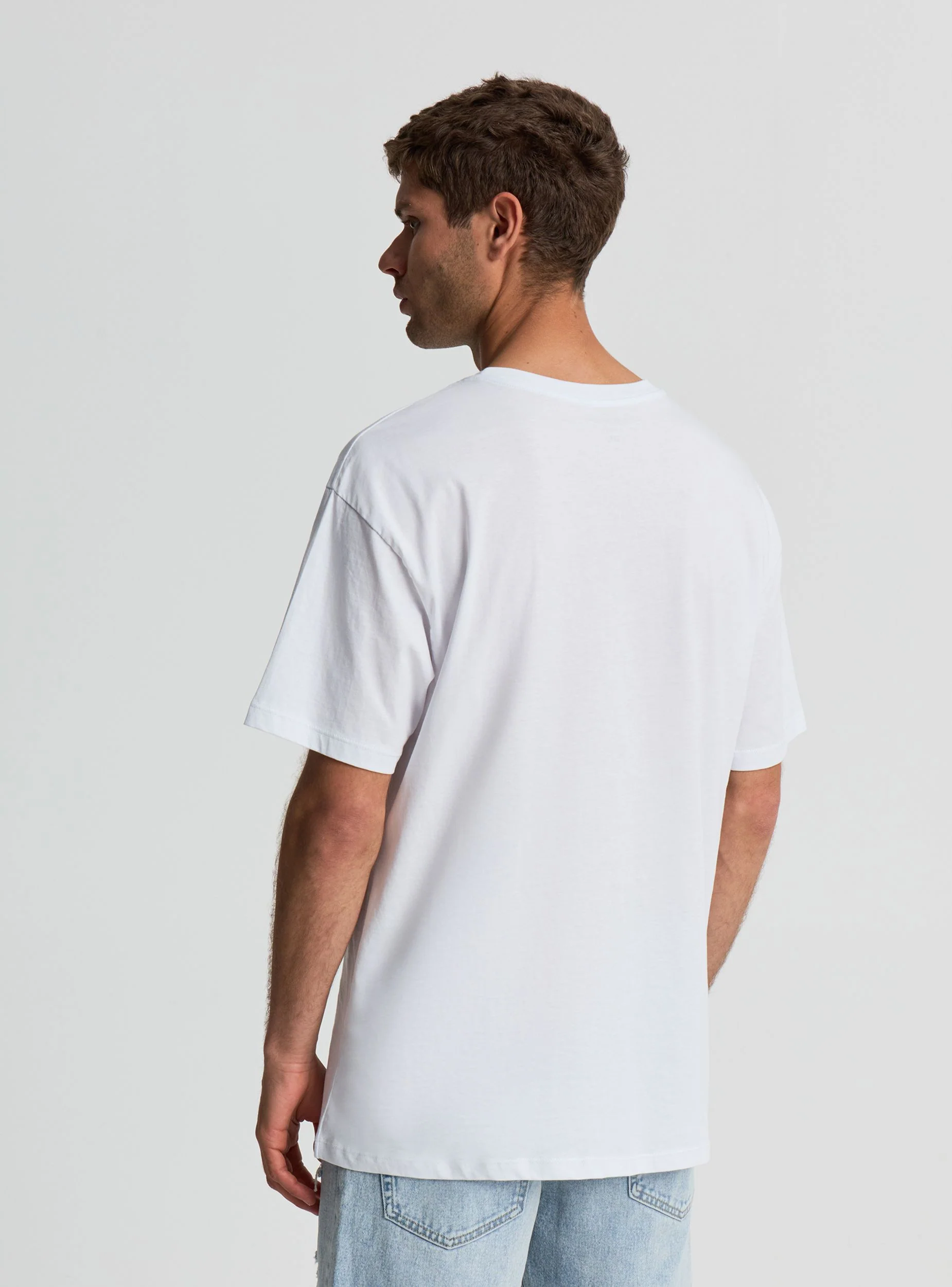 T-shirt comfort a tinta unita - Image 2
