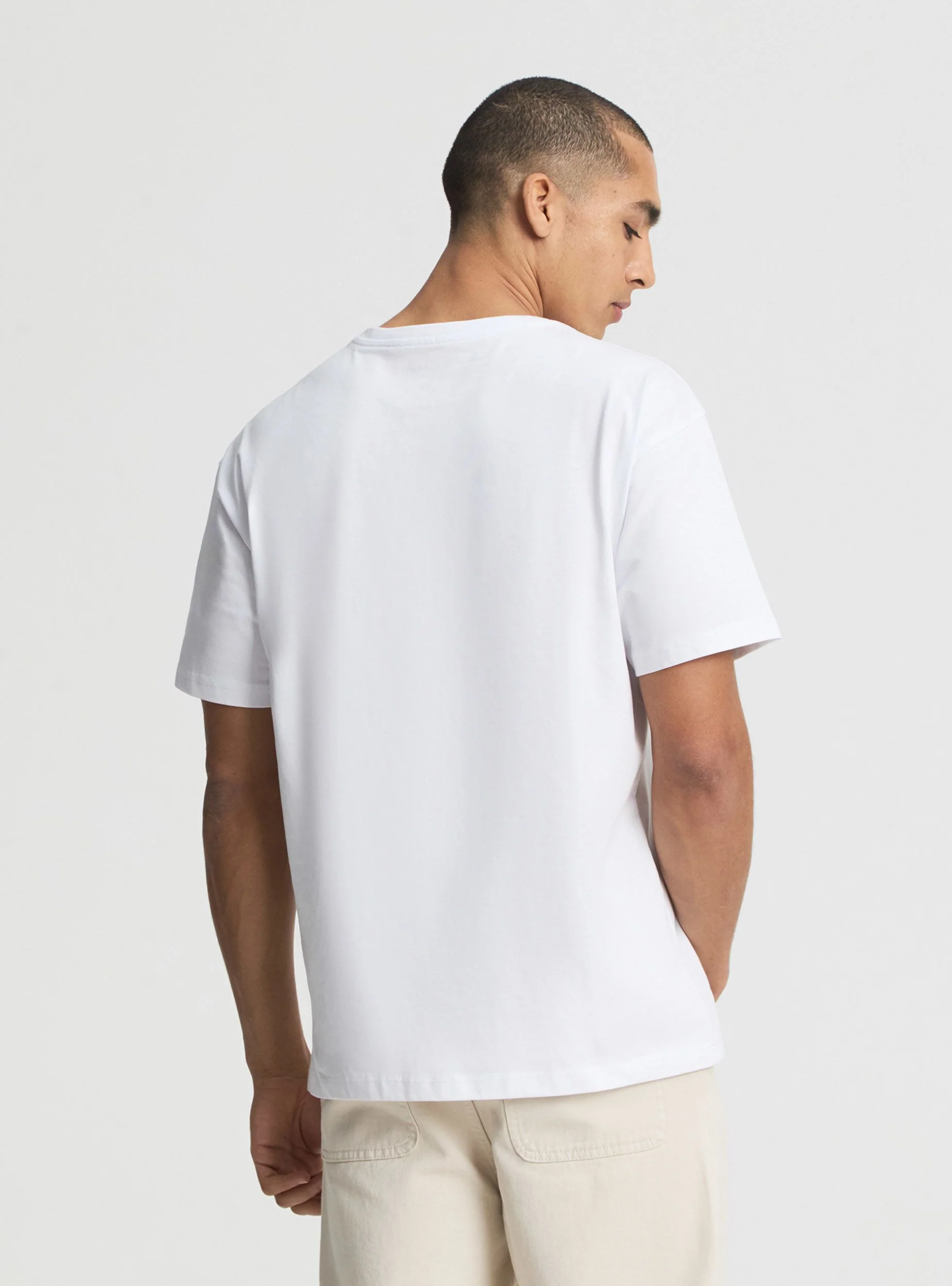 T-shirt comfort a tinta unita - Image 3