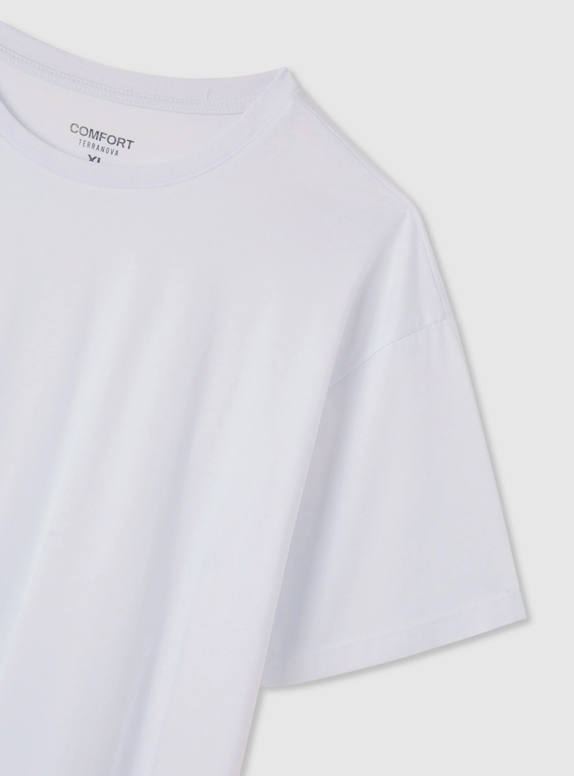 T-shirt comfort a tinta unita - Image 5