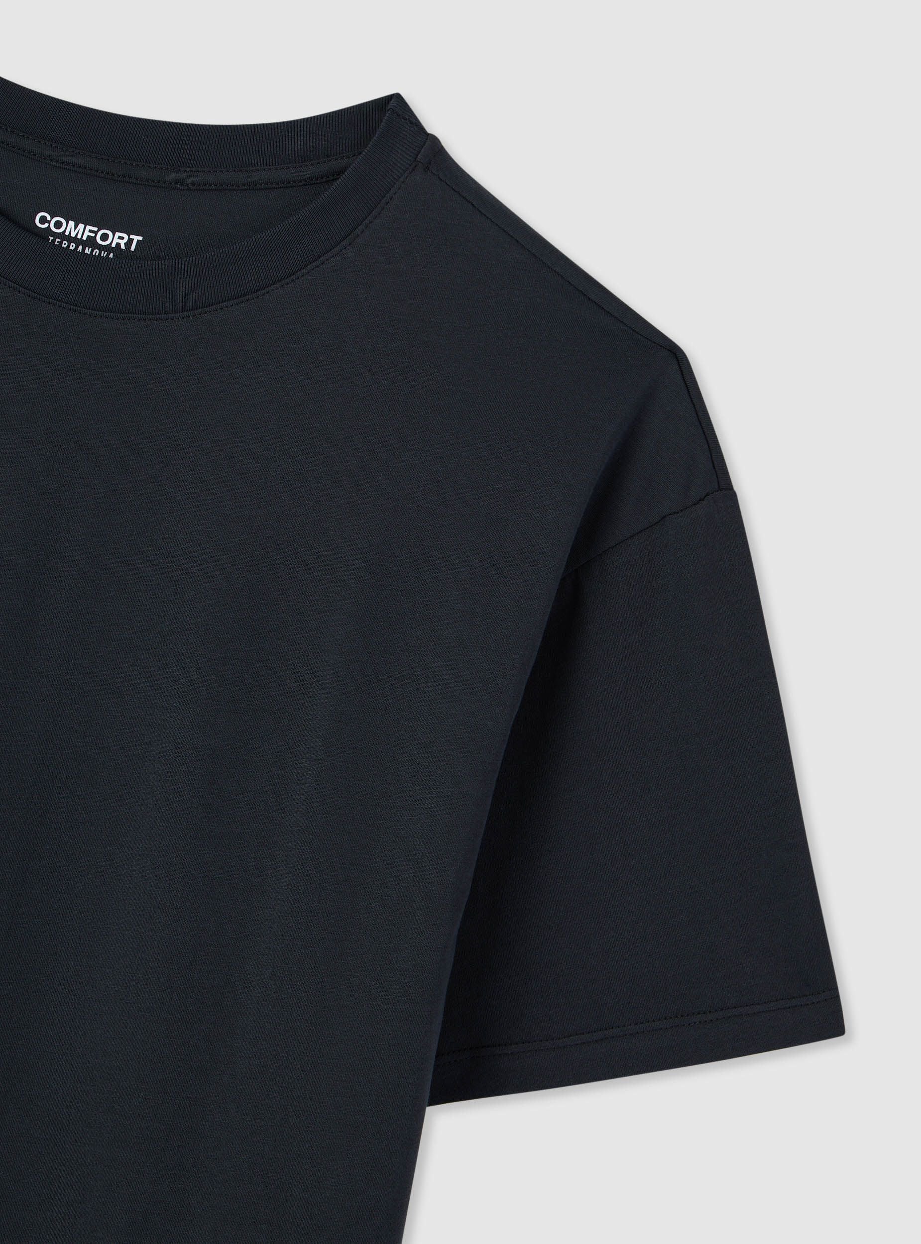 T-shirt comfort a tinta unita - Image 4