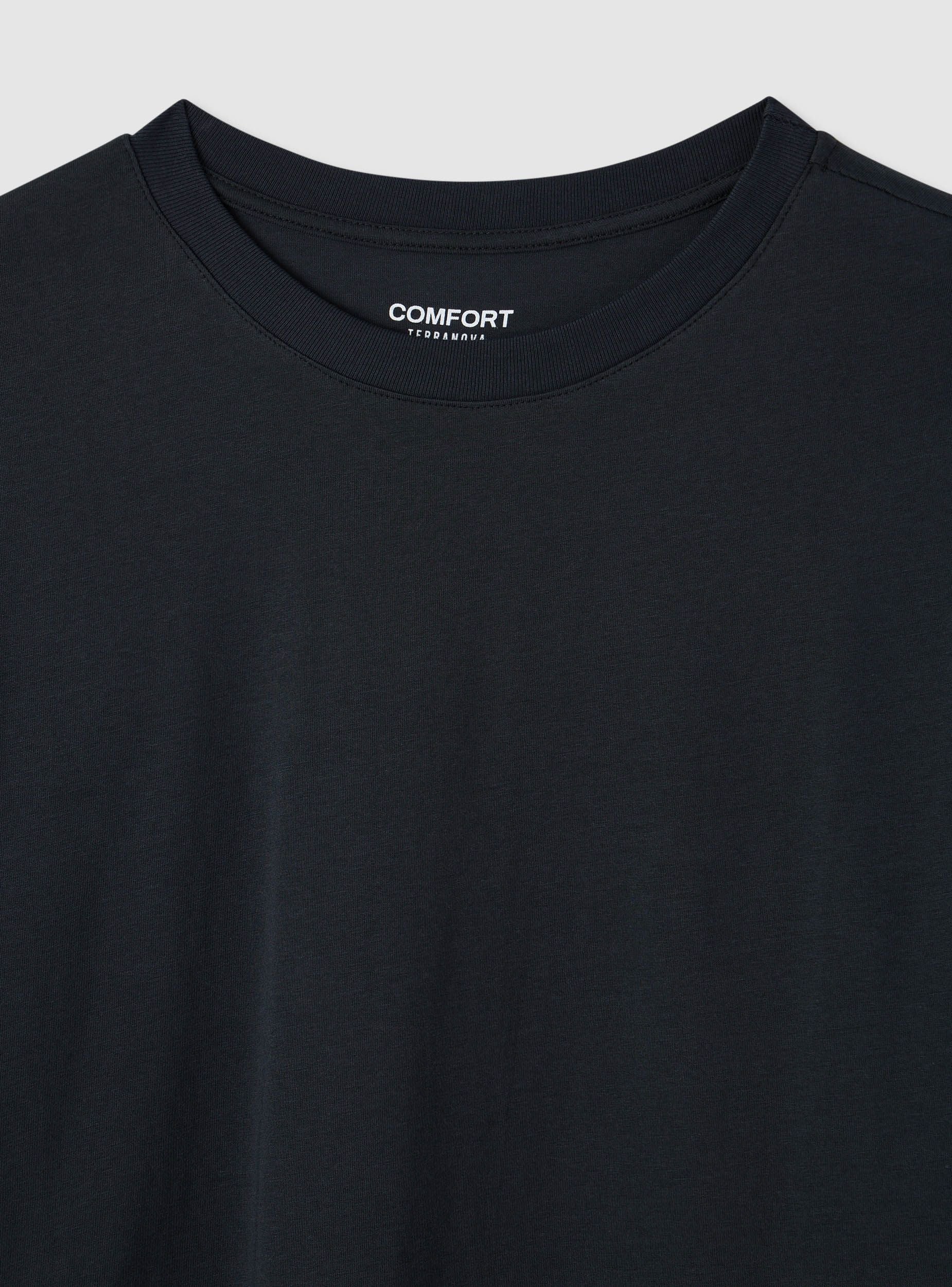 T-shirt comfort a tinta unita - Image 5