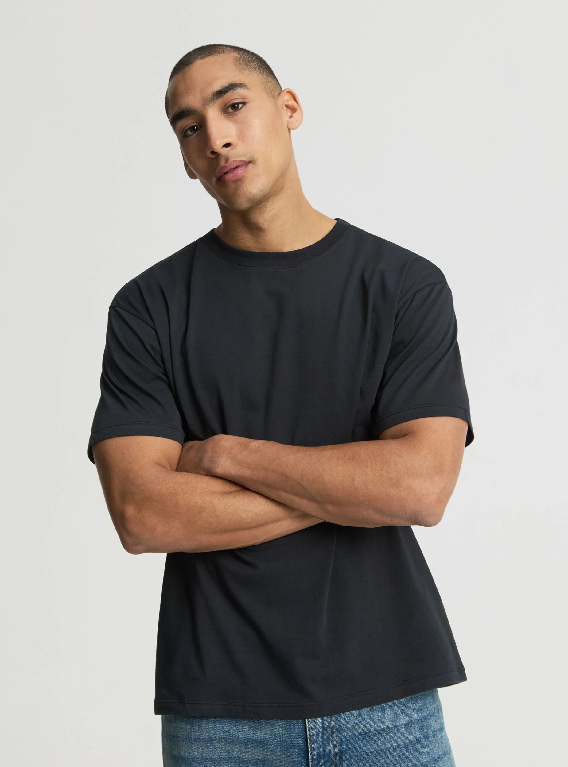 T-shirt comfort a tinta unita - Image 7