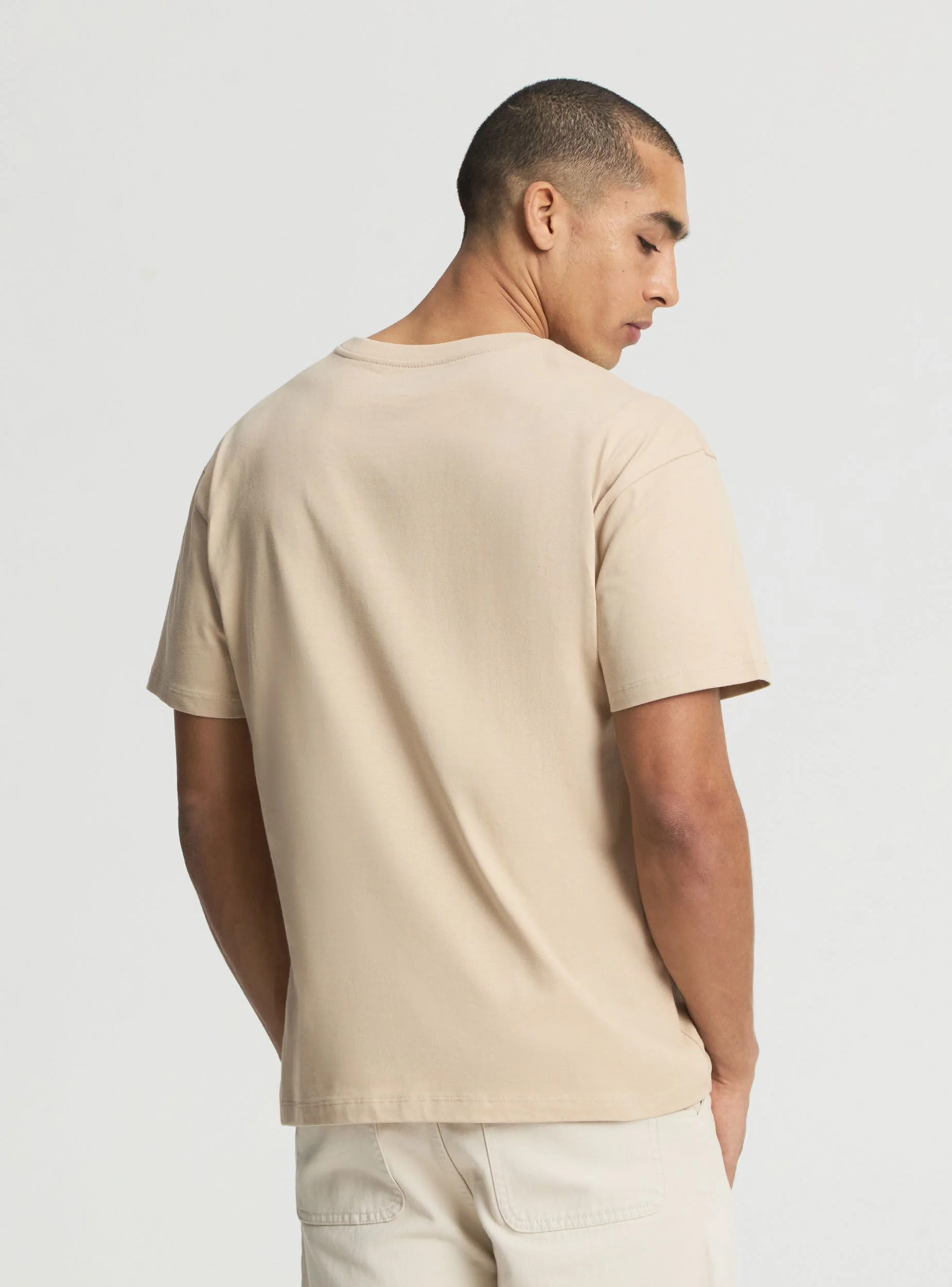 T-shirt comfort a tinta unita - Image 3