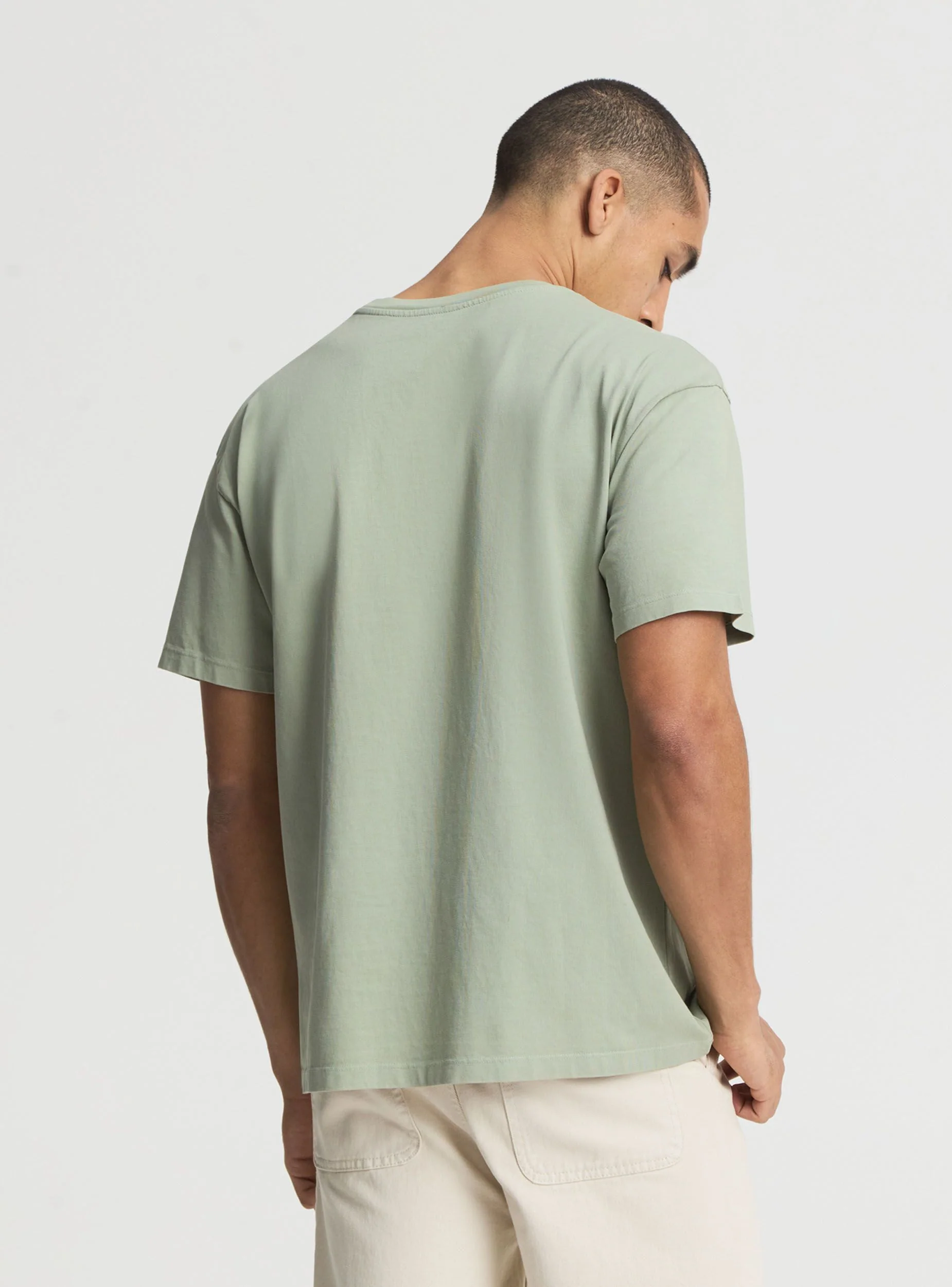 T-shirt comfort a tinta unita - Image 3