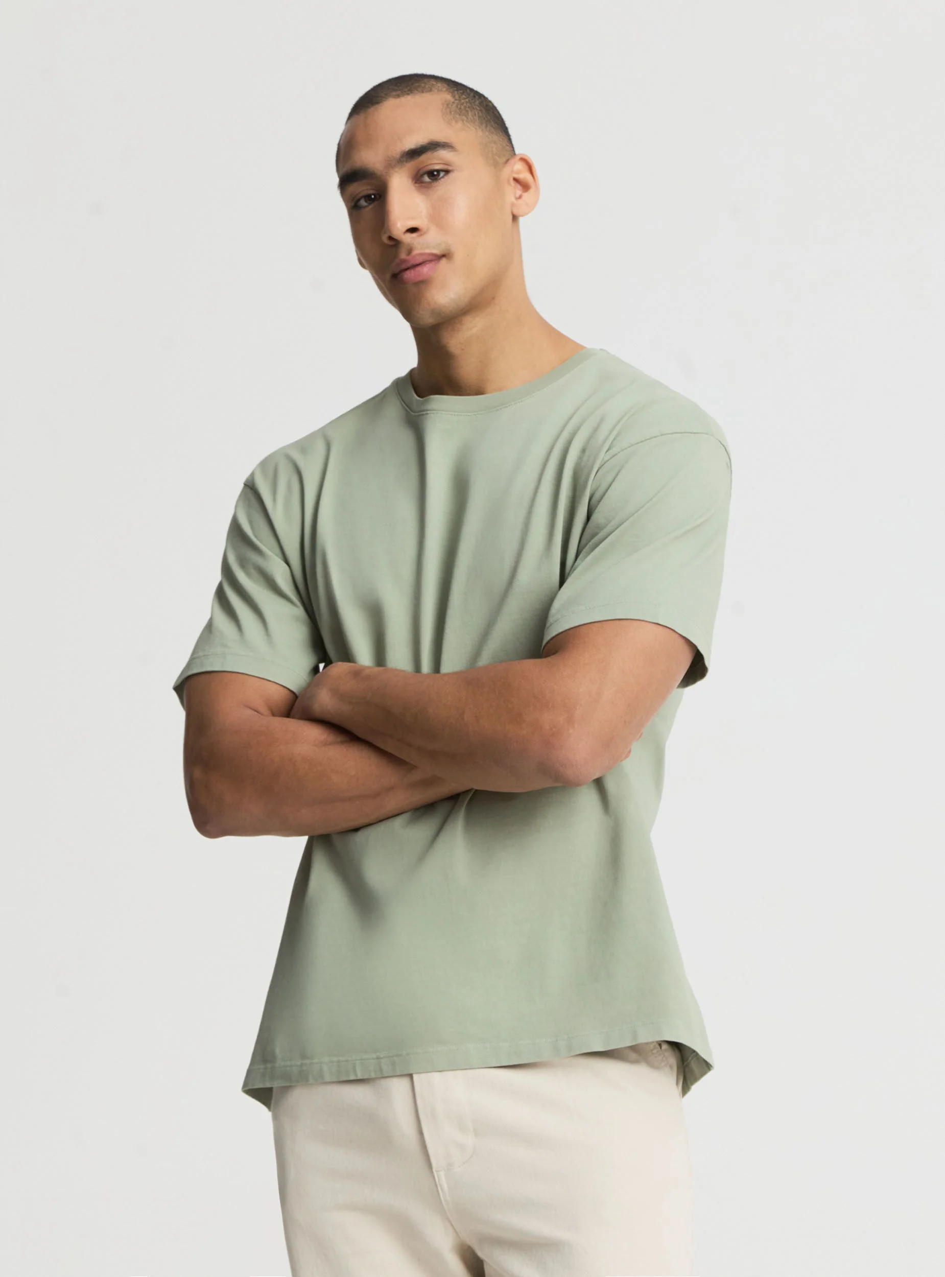 T-shirt comfort a tinta unita - Image 4