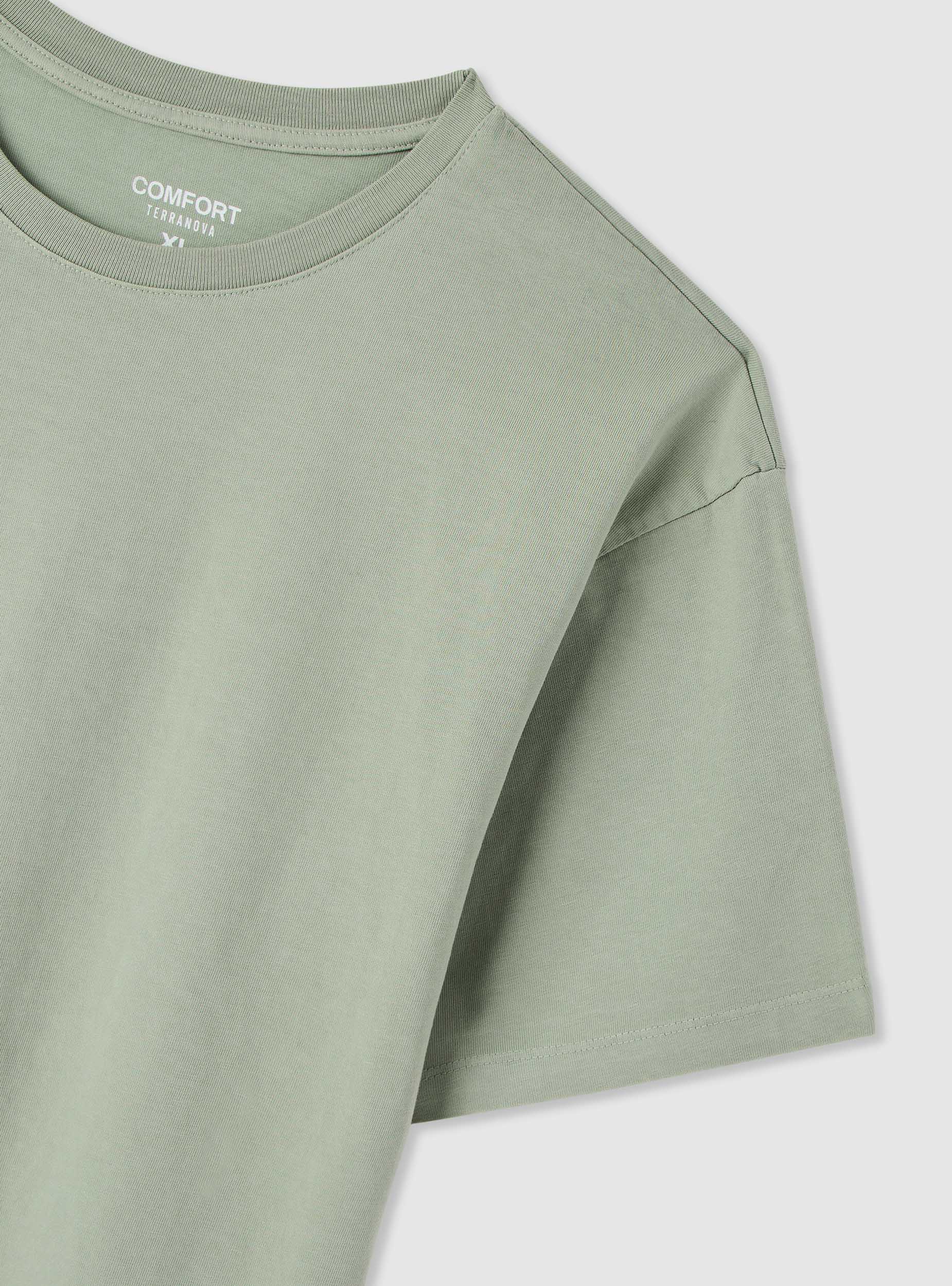 T-shirt comfort a tinta unita - Image 6