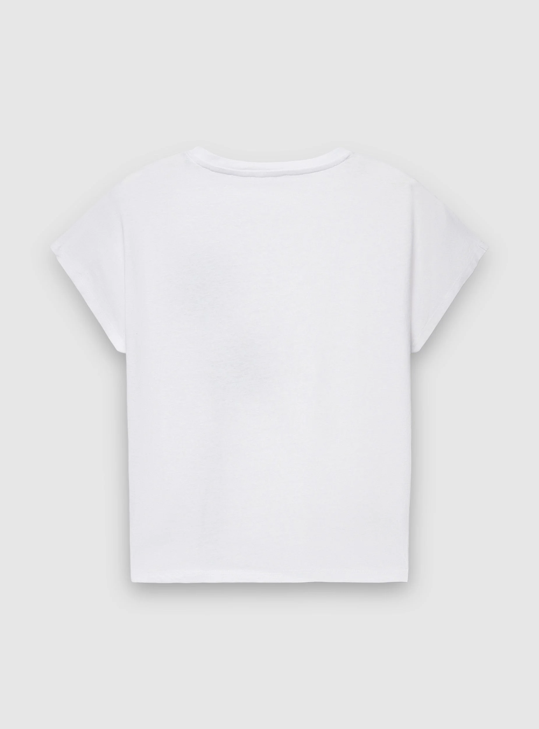 T-shirt con applicazioni floreali - Image 7