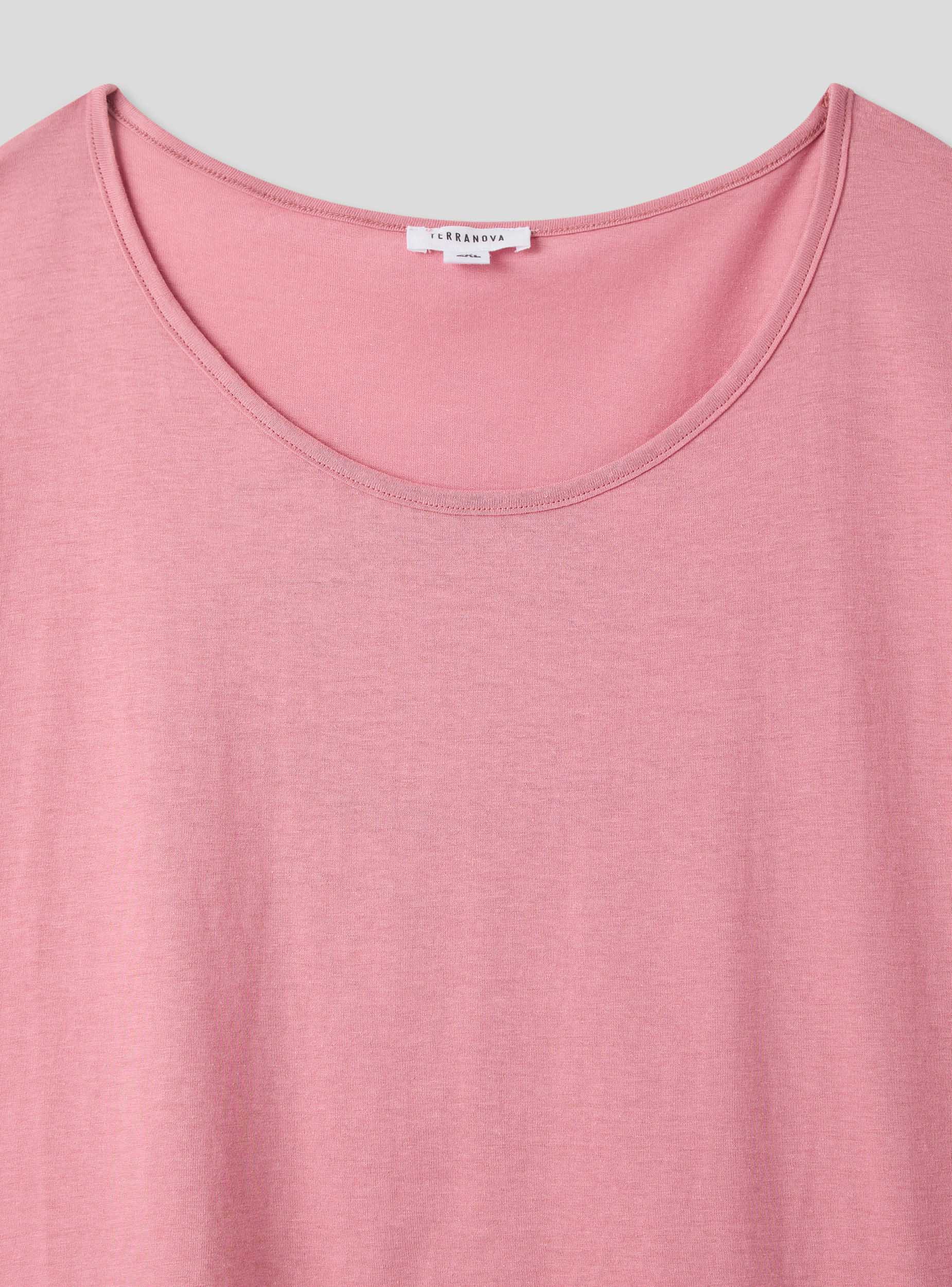 T-shirt con balze e spacchetti - Image 6