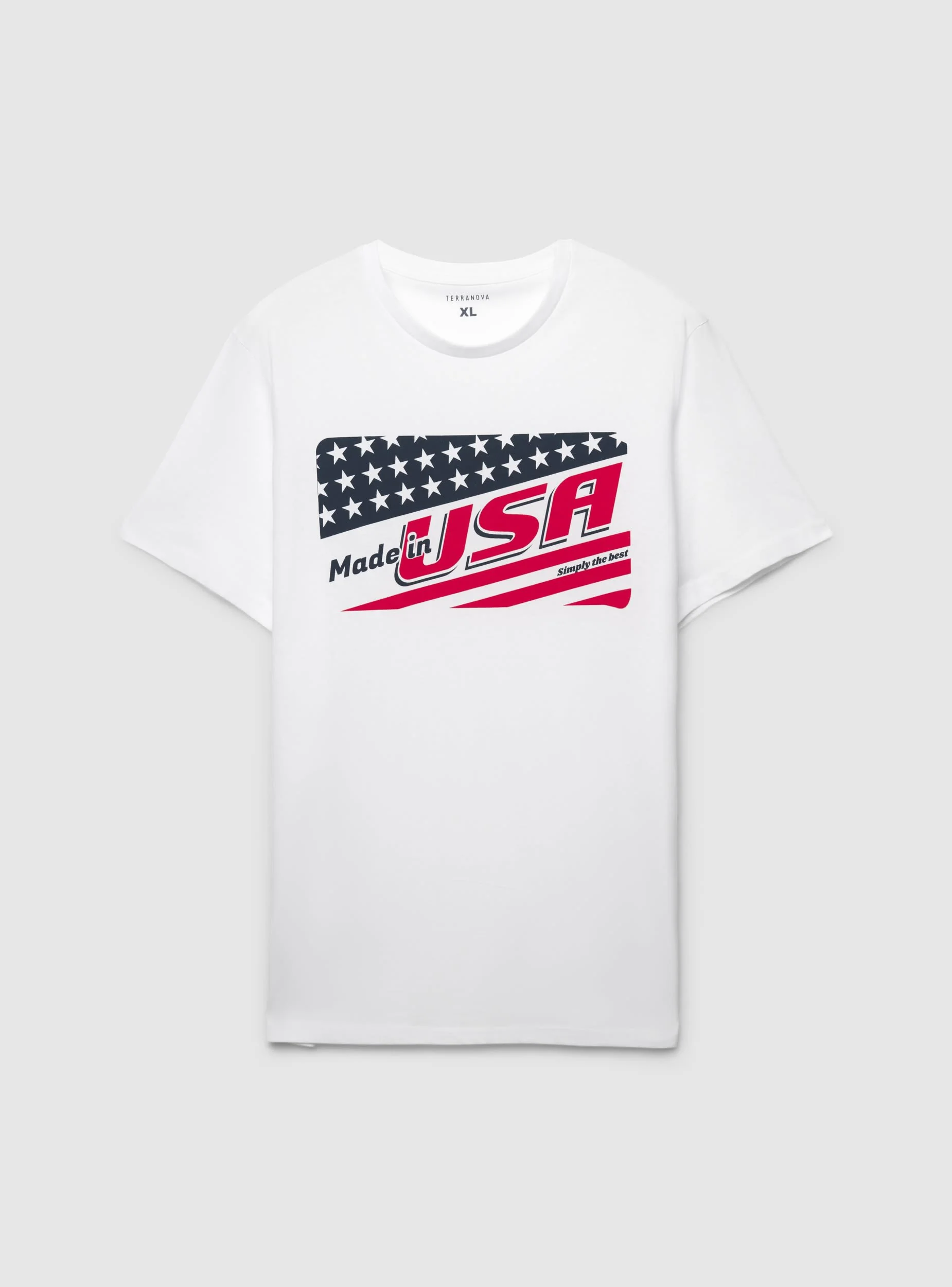 T-shirt con bandiera e scritta - Image 6