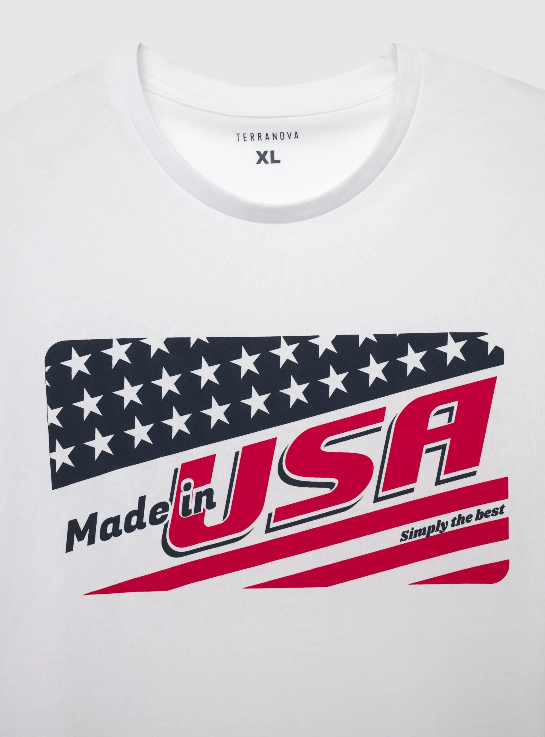 T-shirt con bandiera e scritta - Image 7