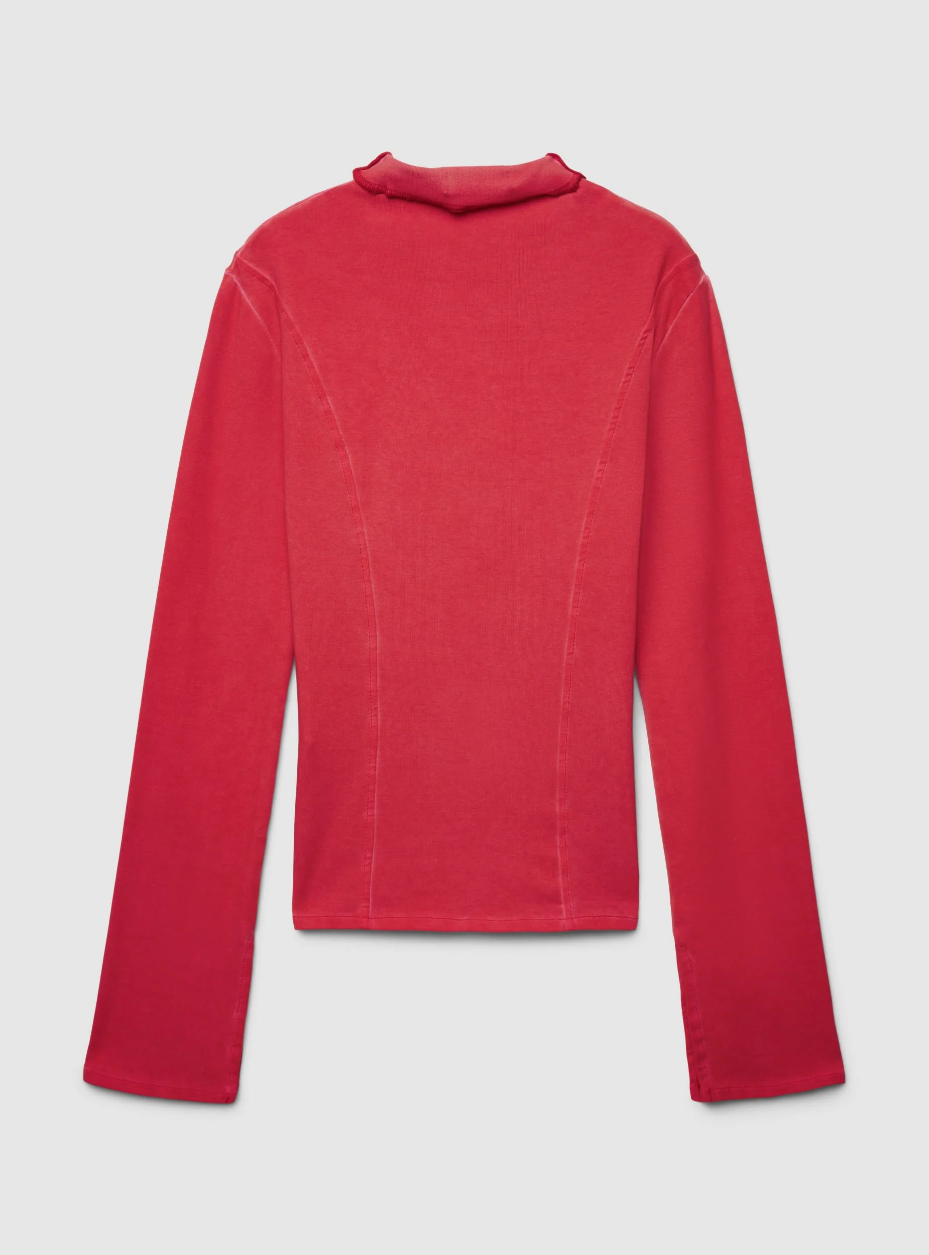 T-shirt con collo a volant TRNPOPLAB - Image 4