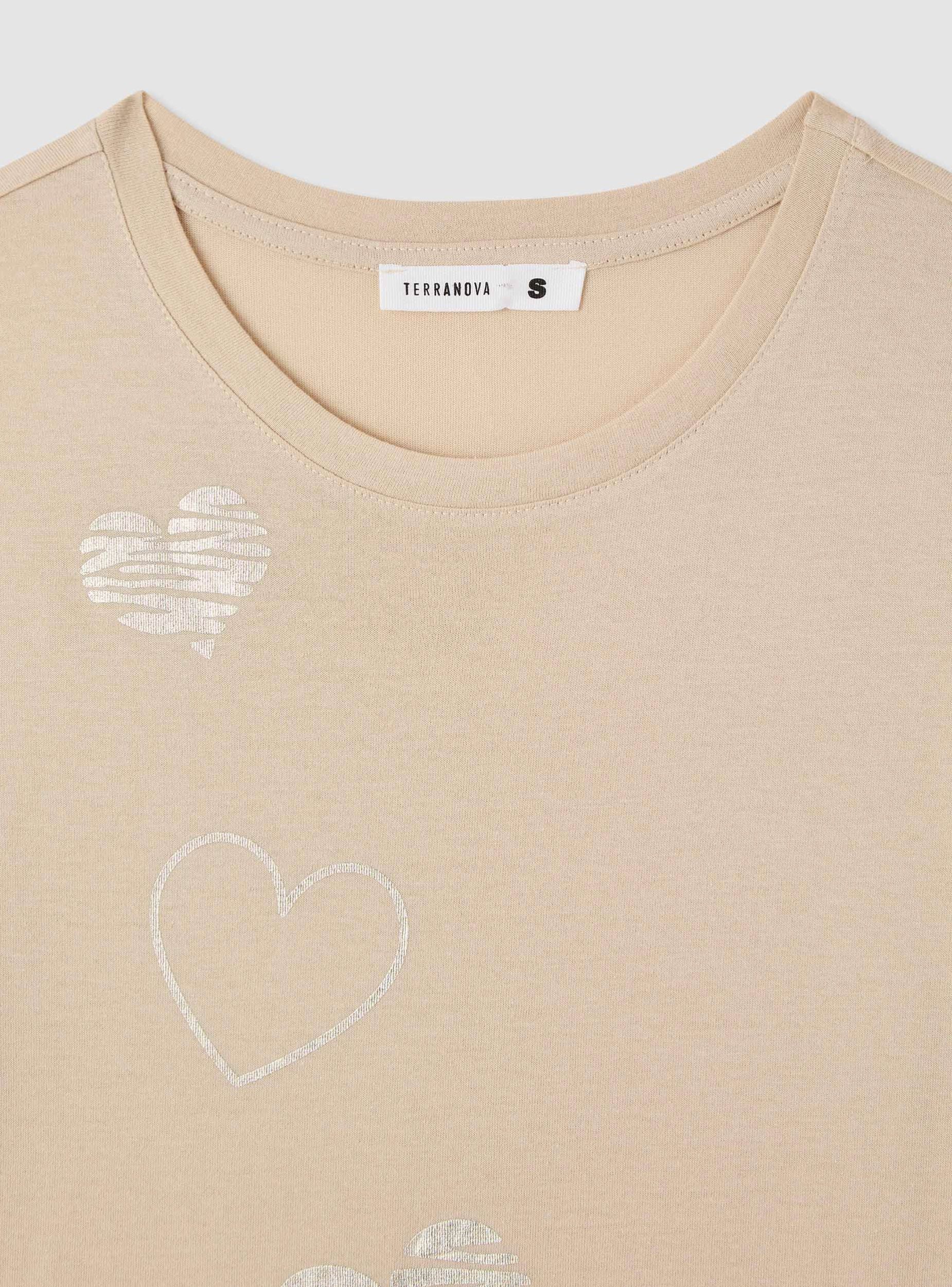 T-shirt con cuori - Image 7