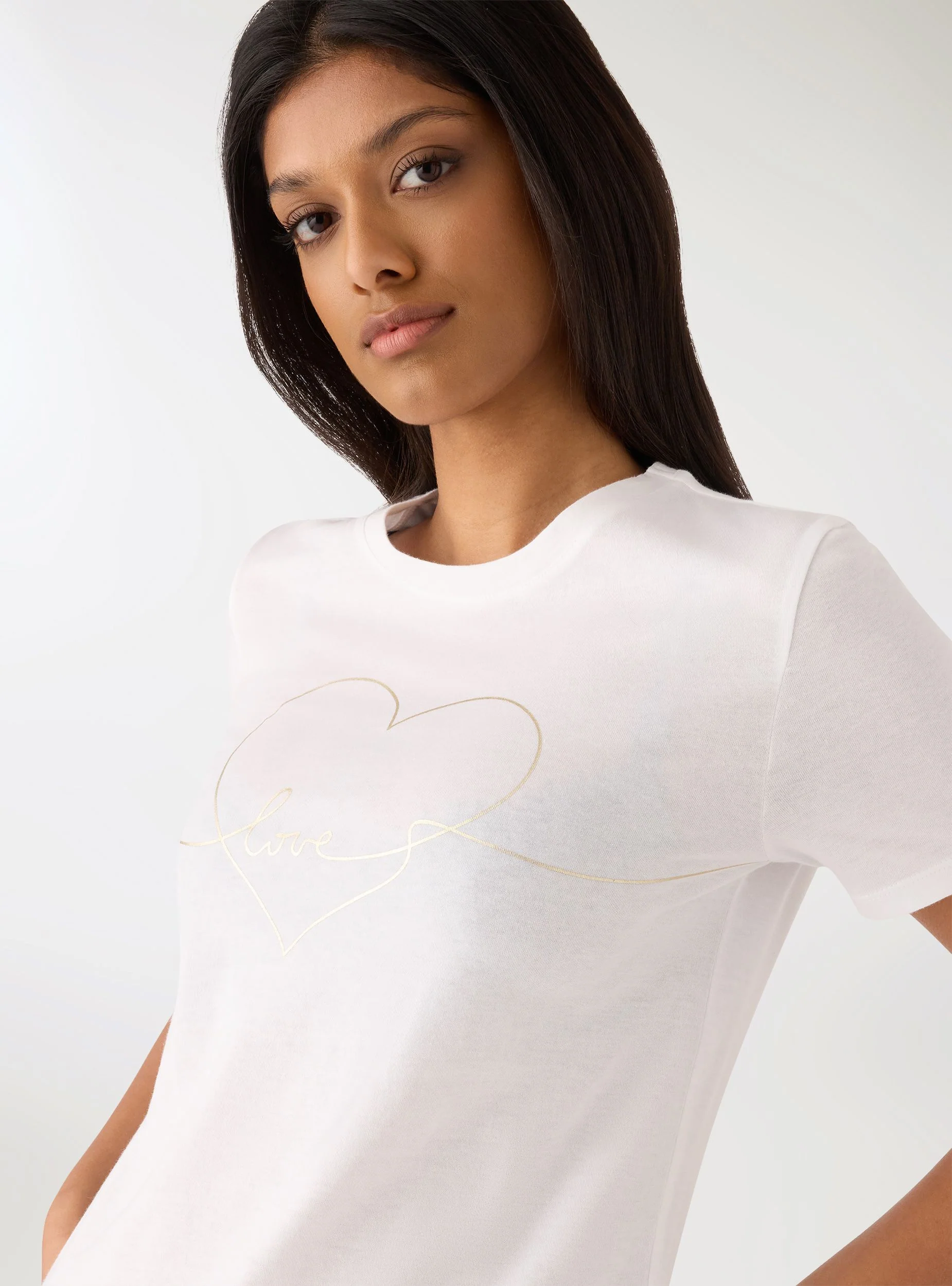 T-shirt con cuori - Image 4