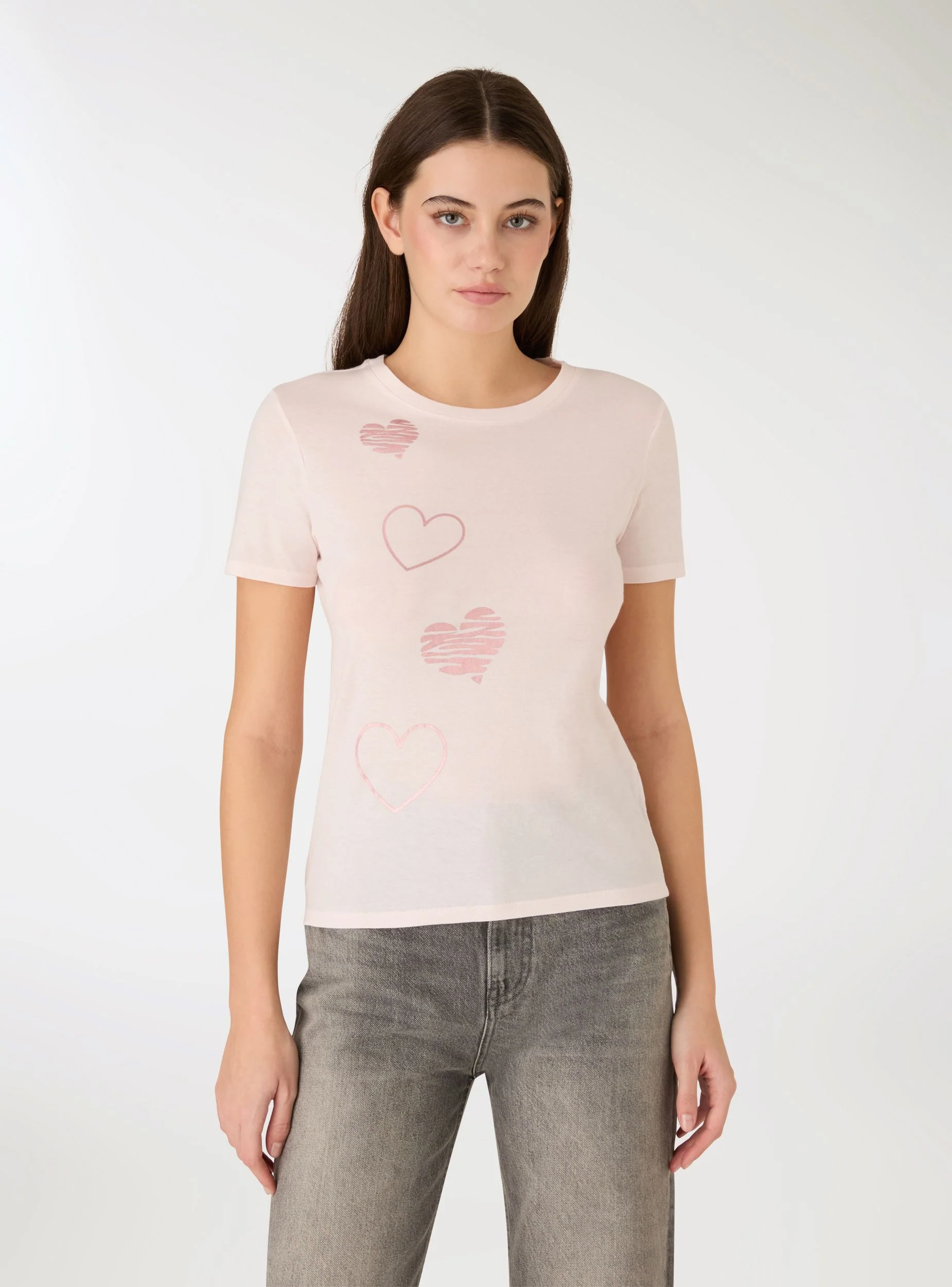 T-shirt con cuori - Image 4