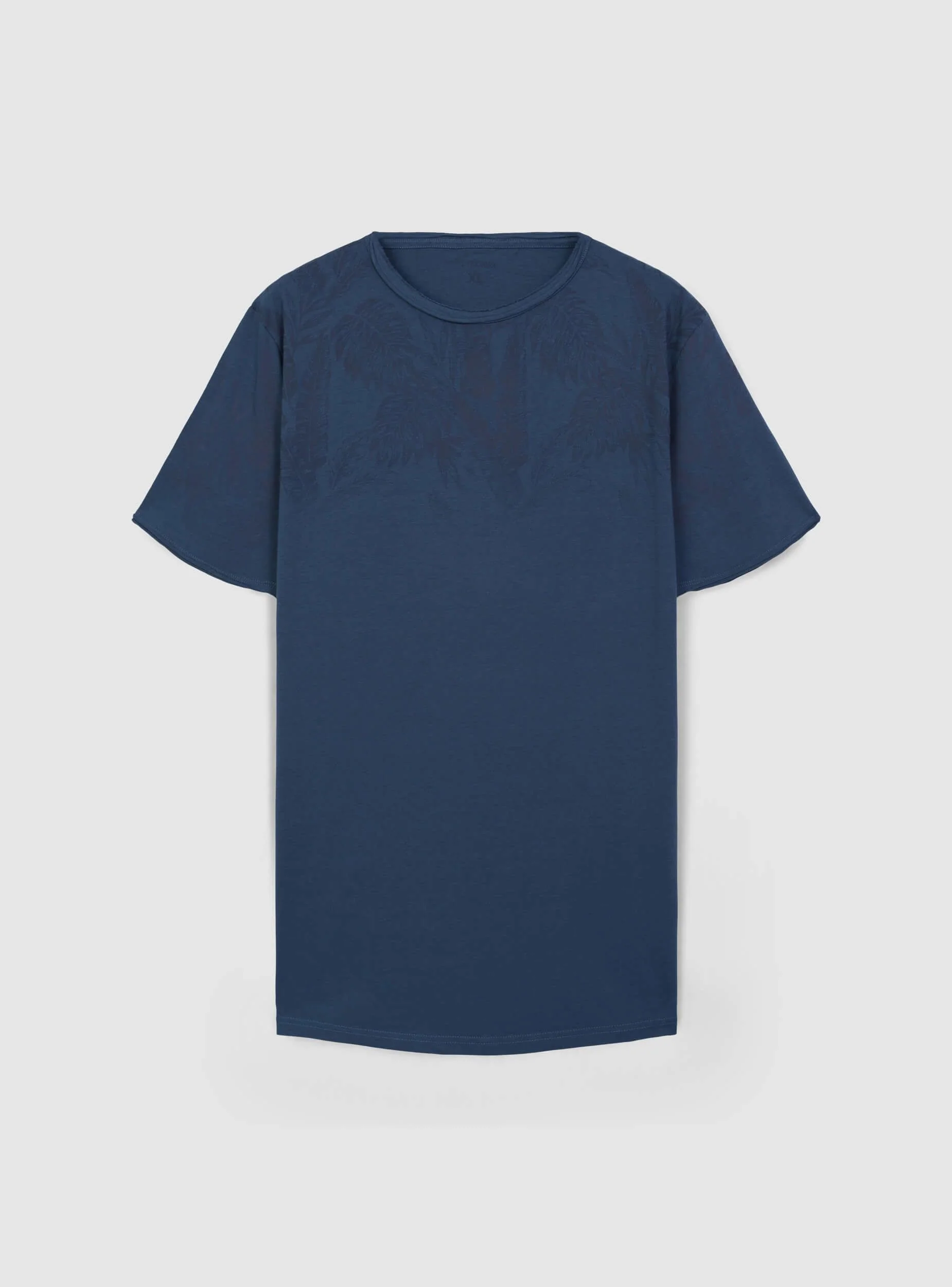 T-shirt con fantasia palme sulle spalle - Image 6