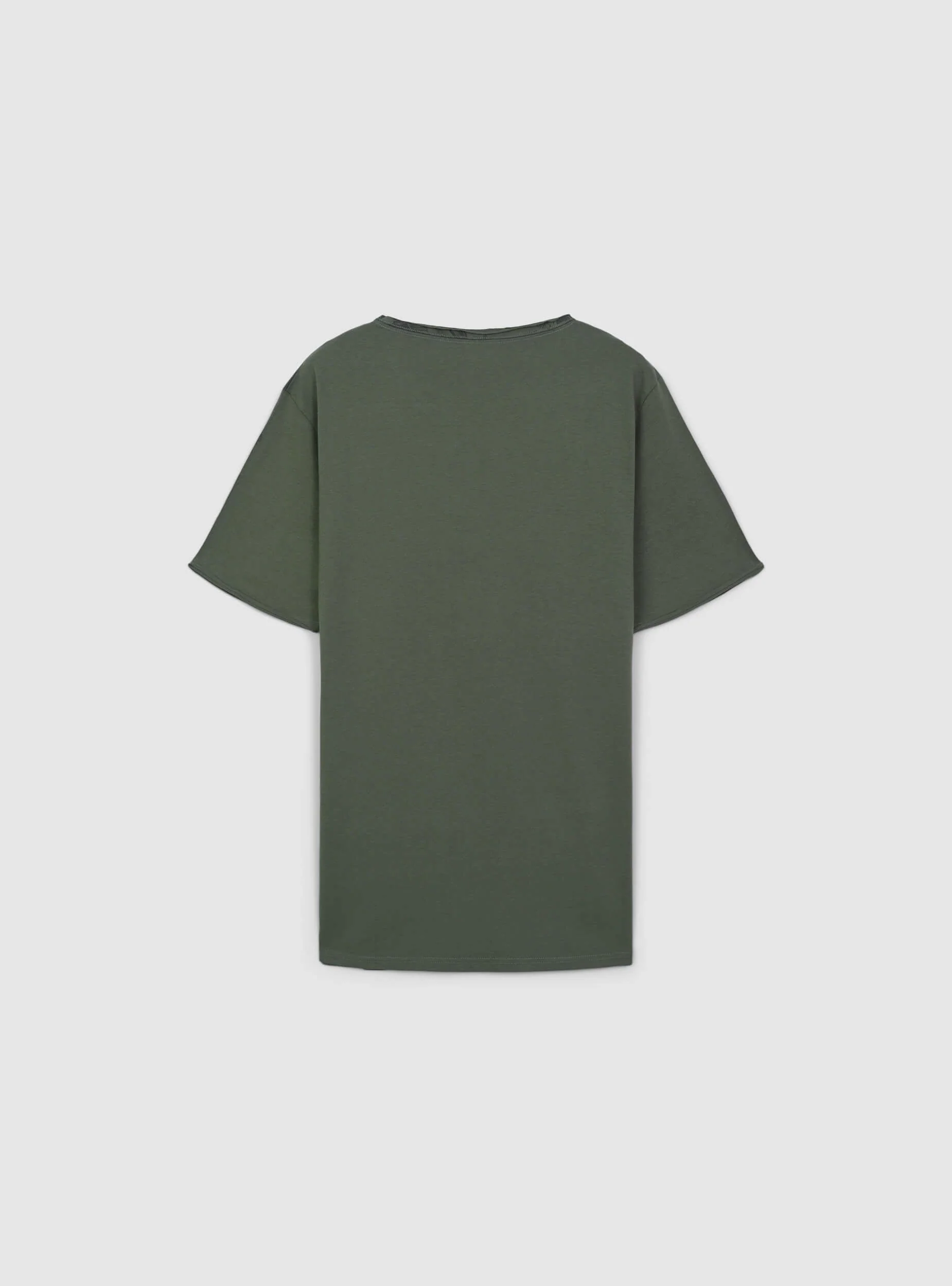 T-shirt con fantasia palme sulle spalle - Image 5