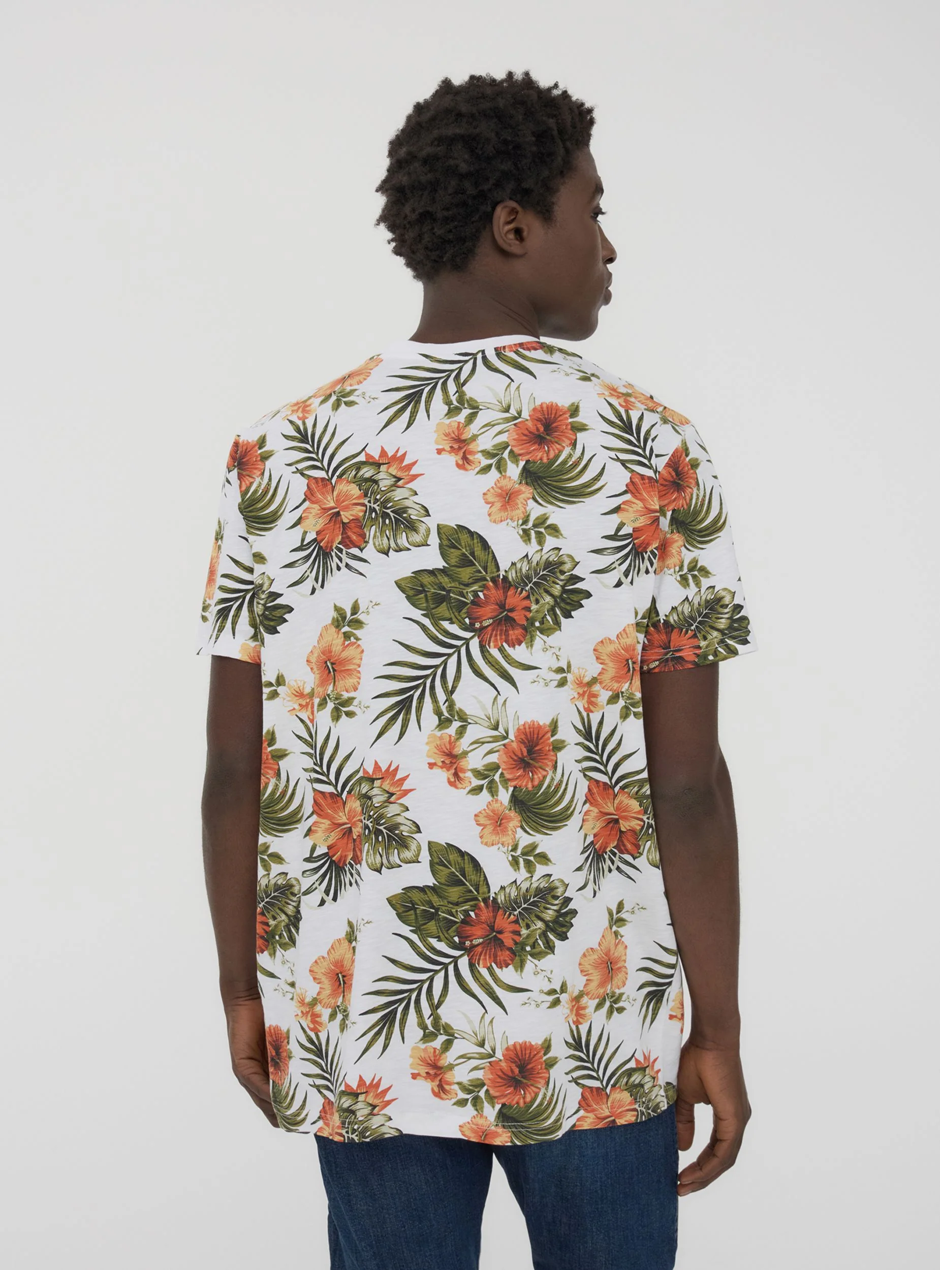 T-shirt con fiori colorati - Image 3