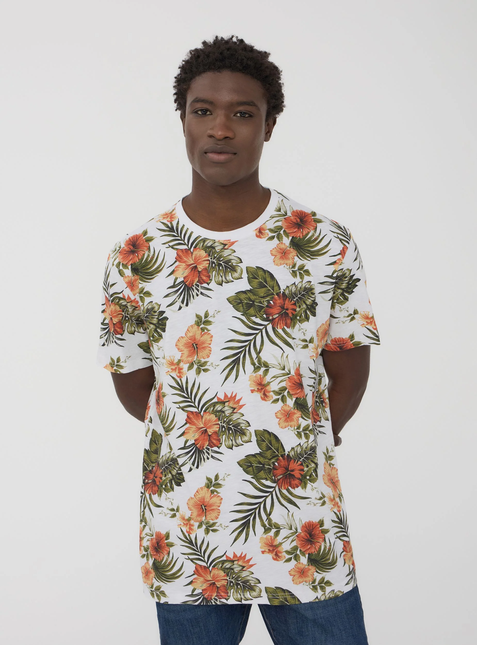 T-shirt con fiori colorati - Image 7