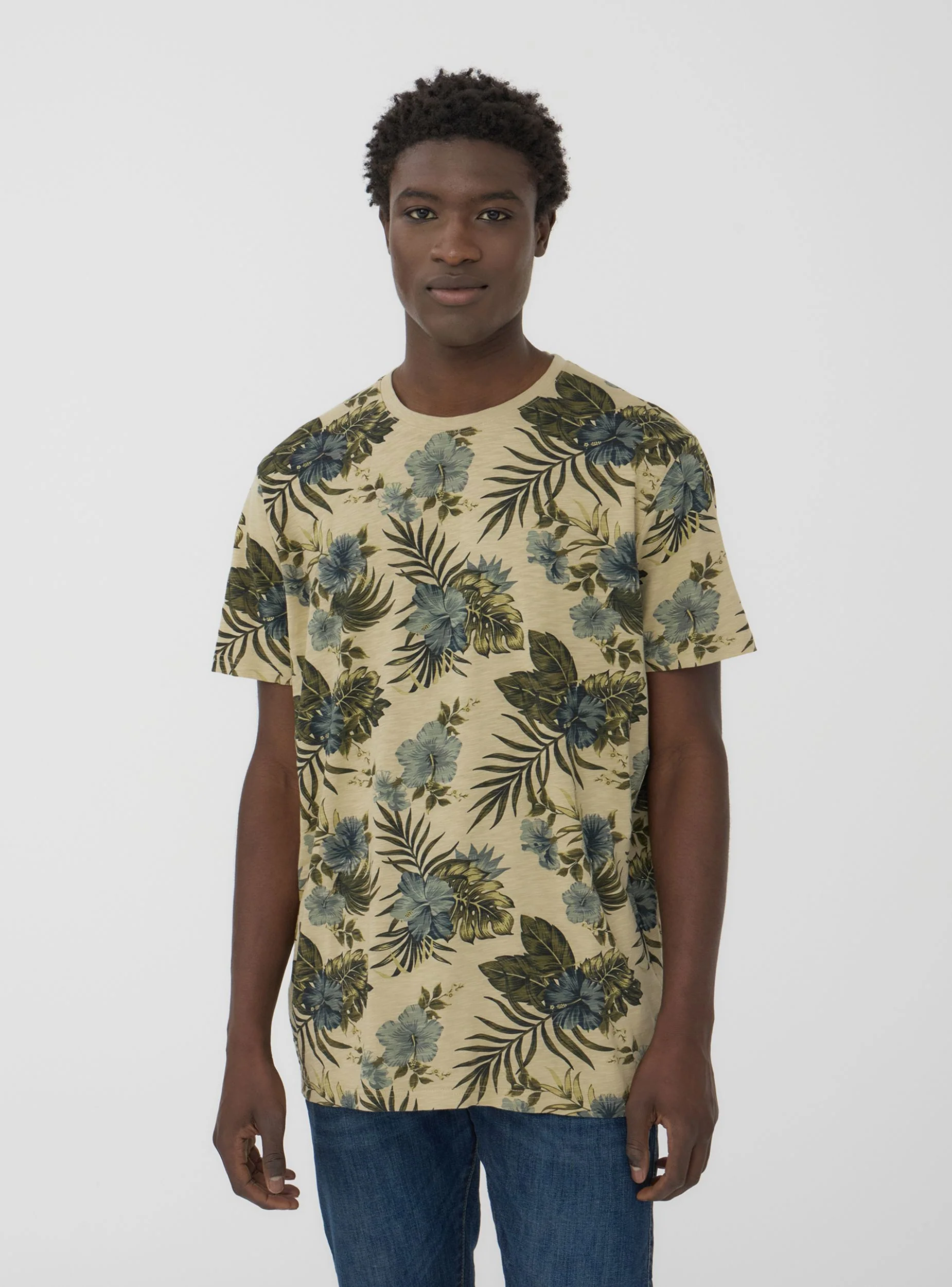 T-shirt con fiori colorati - Image 3