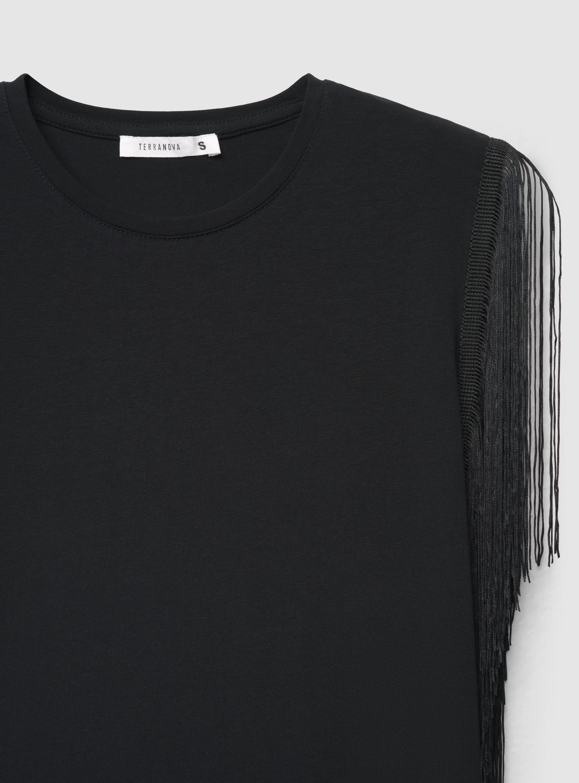 T-shirt con frange - Image 5