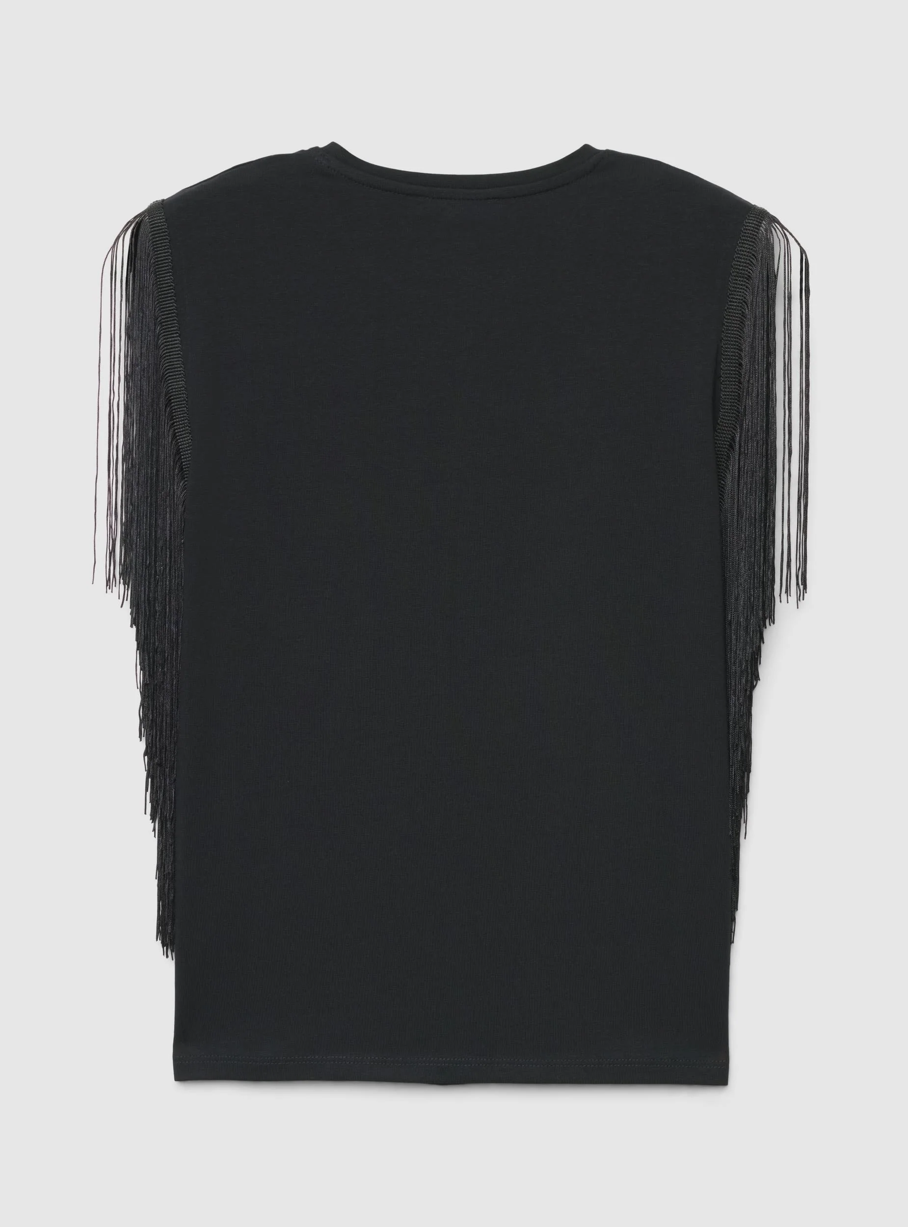 T-shirt con frange - Image 7