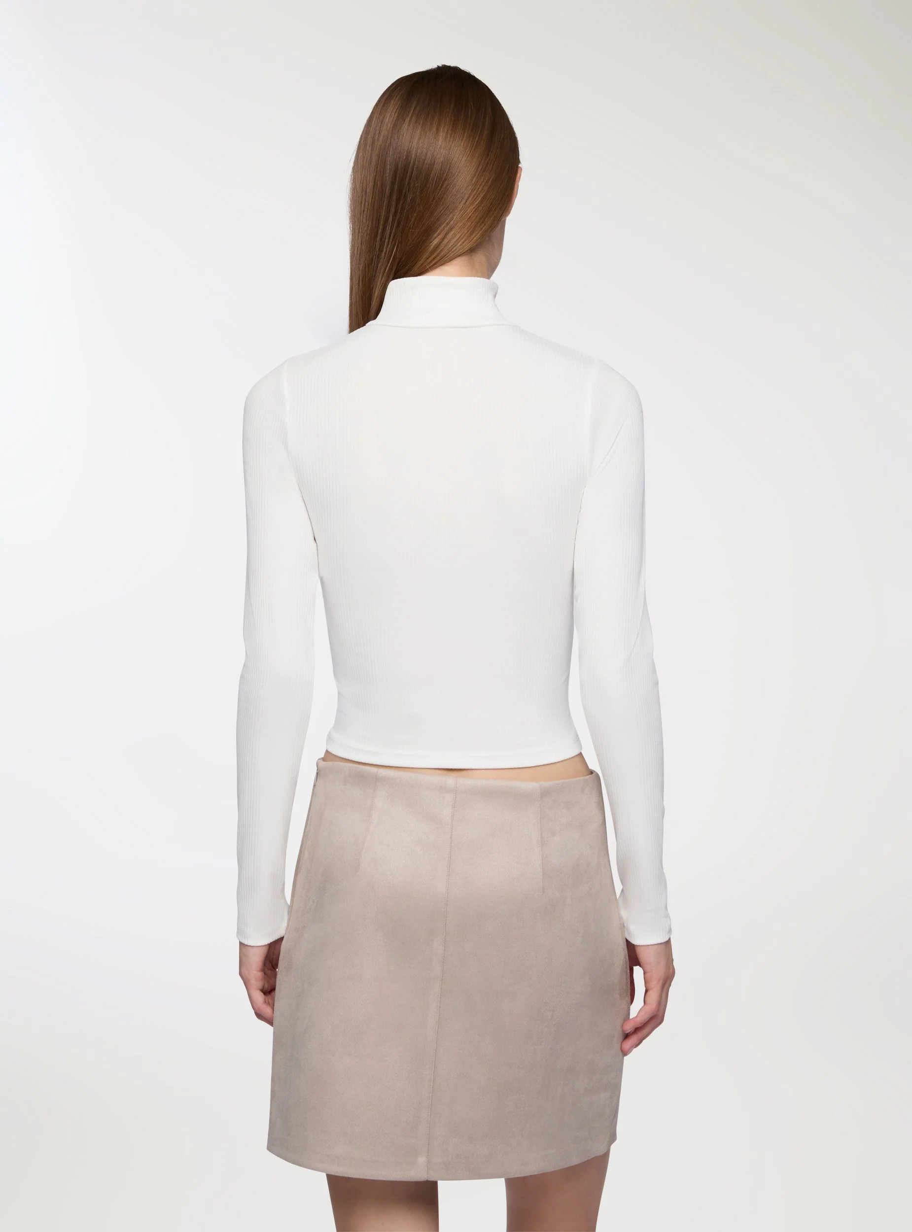 T-shirt con half zip - Image 3