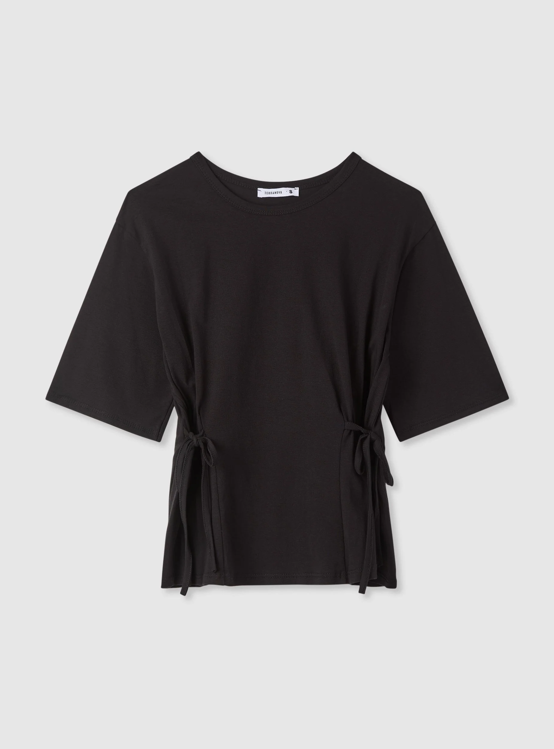 T-shirt con laccetti laterali - Image 7