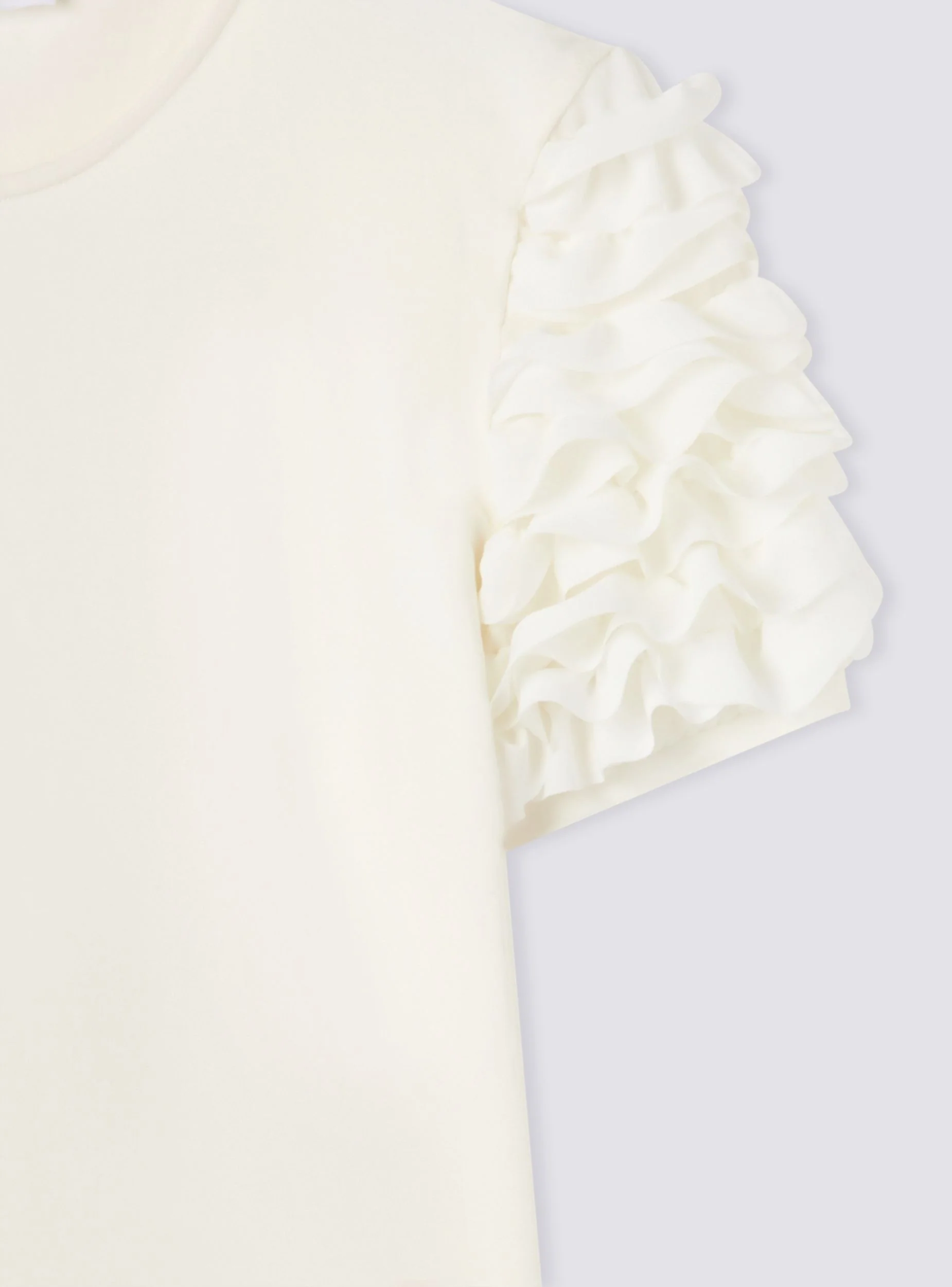 T-shirt con maniche a balze - Image 7