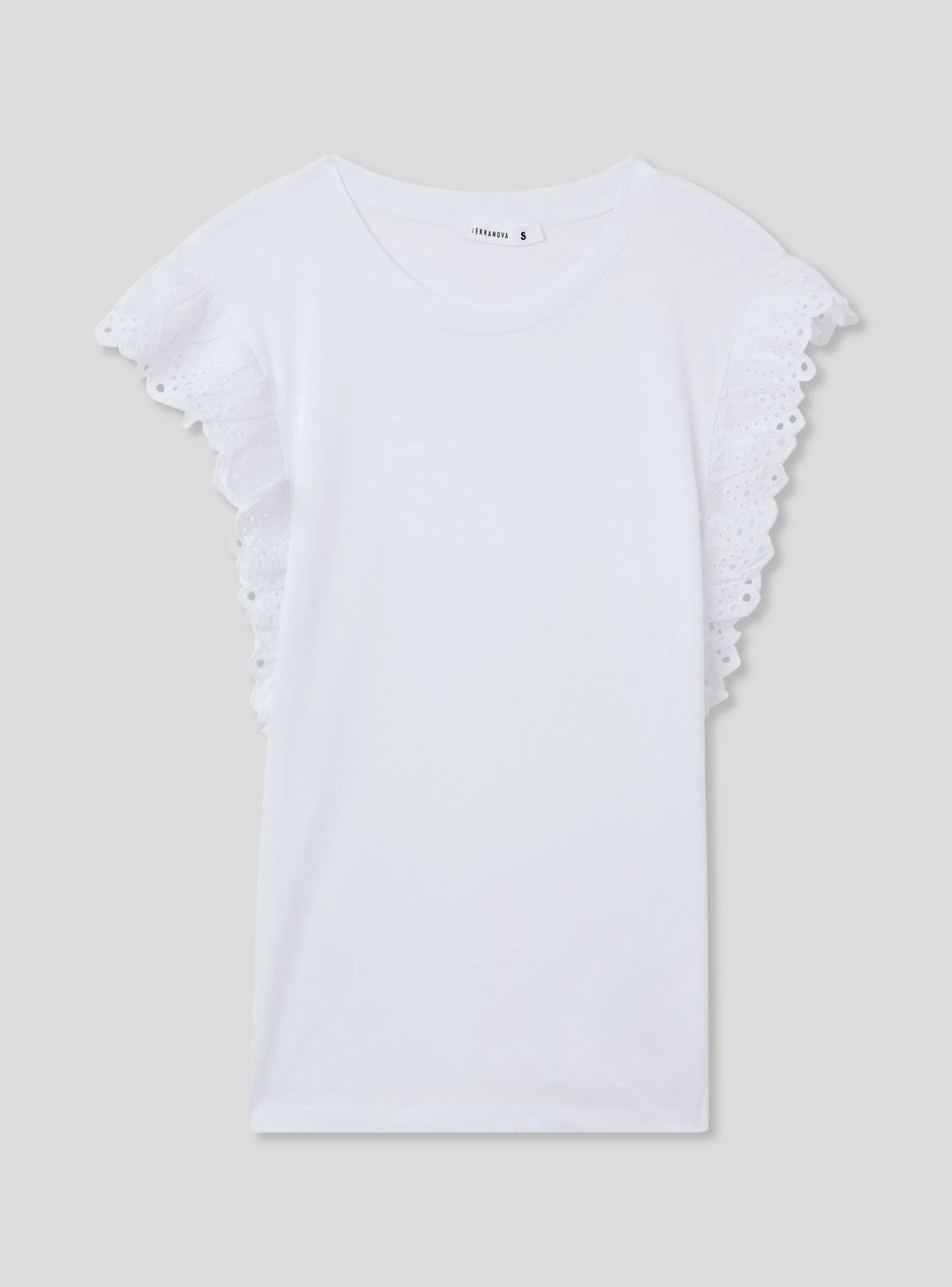 T-shirt con maniche ad aletta - Image 5