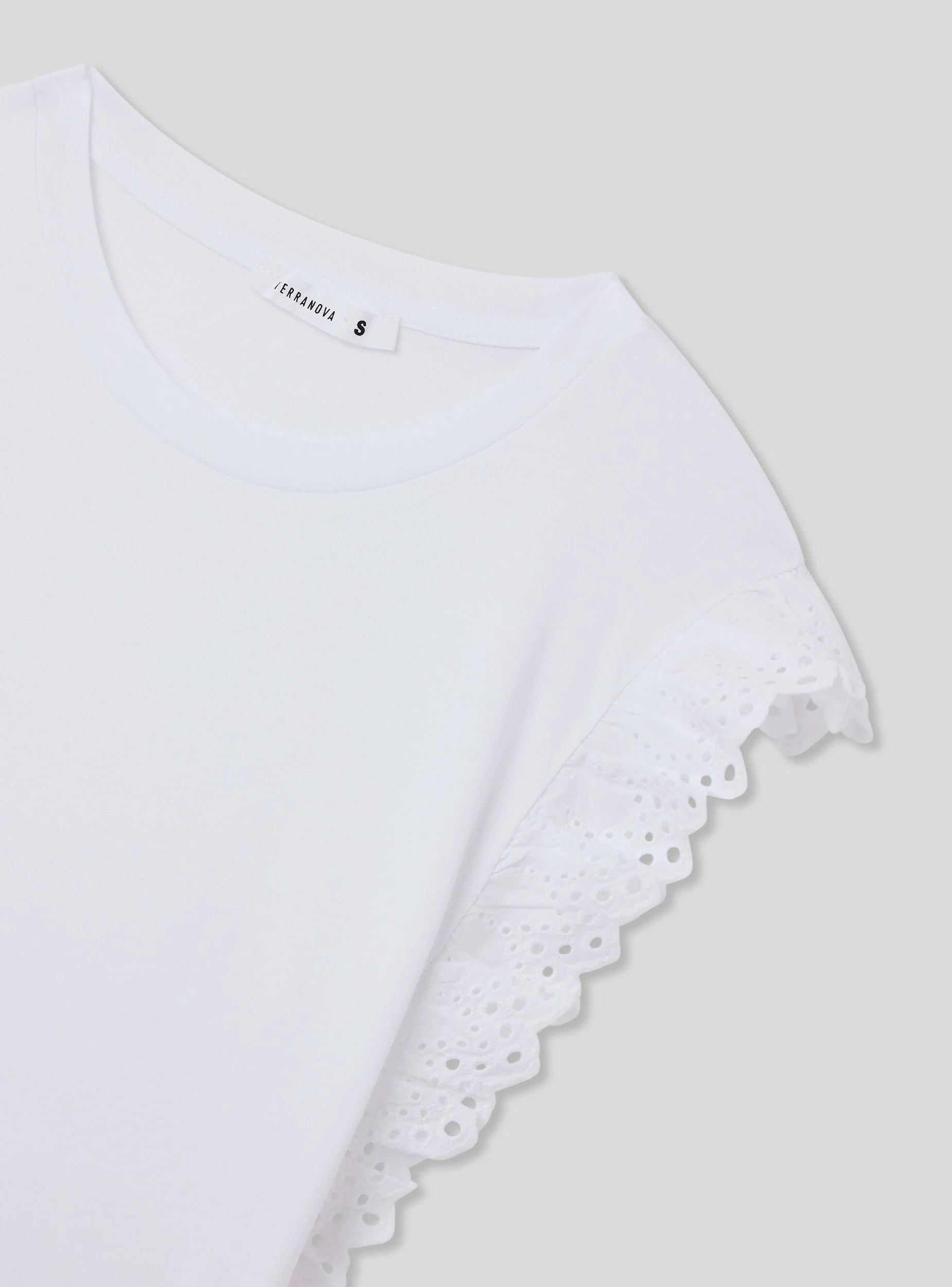 T-shirt con maniche ad aletta - Image 6