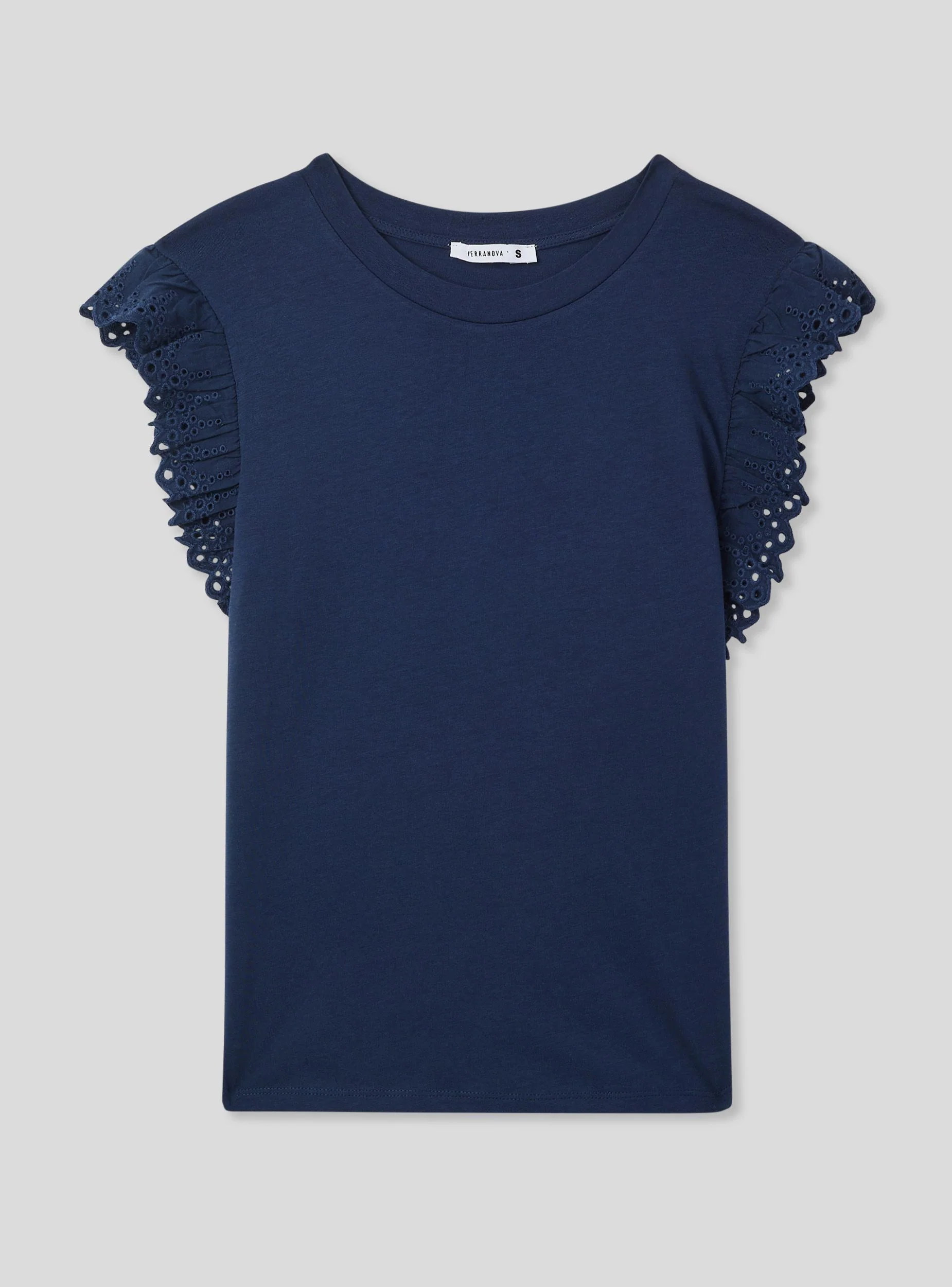 T-shirt con maniche ad aletta - Image 4