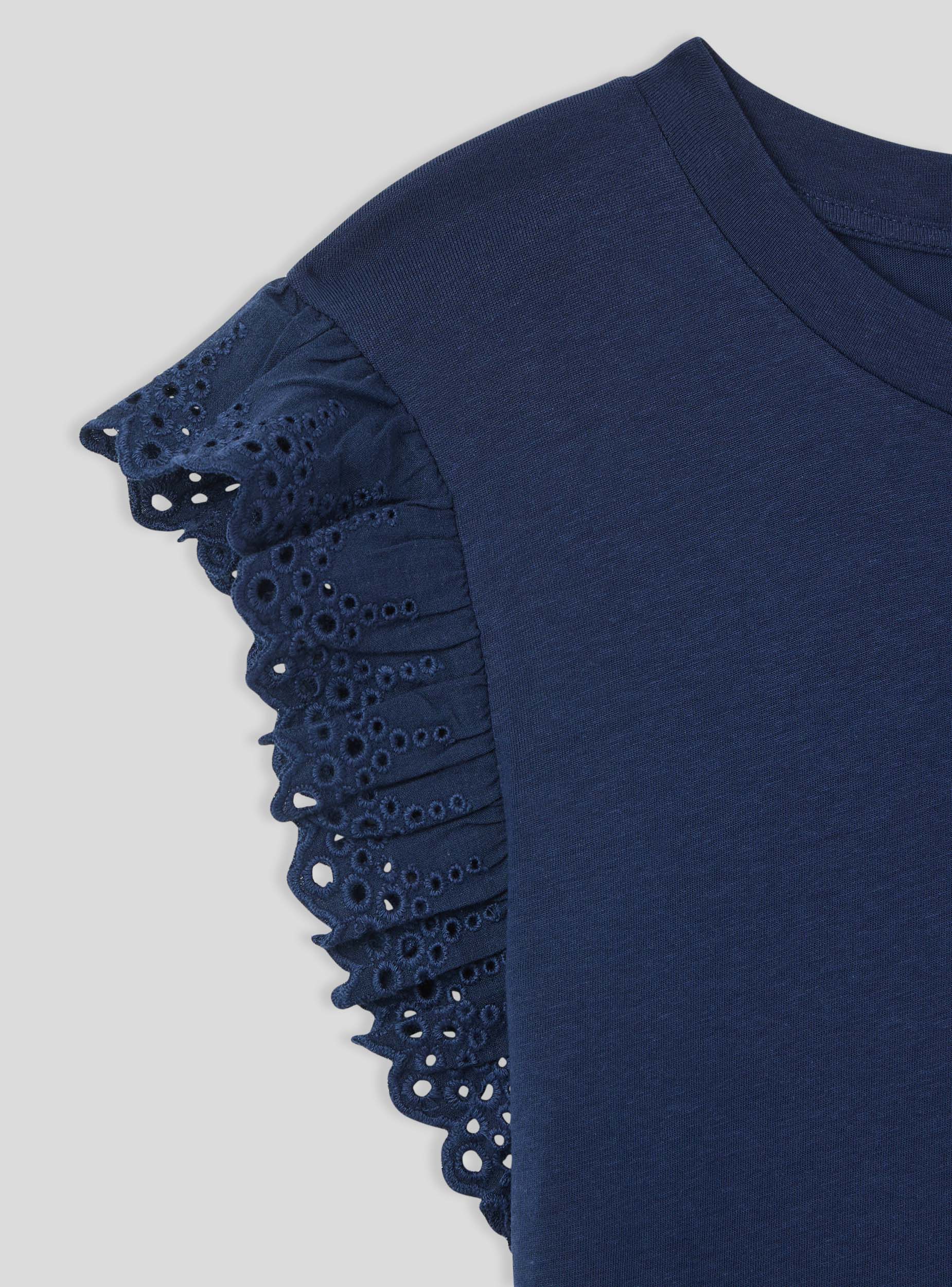 T-shirt con maniche ad aletta - Image 5