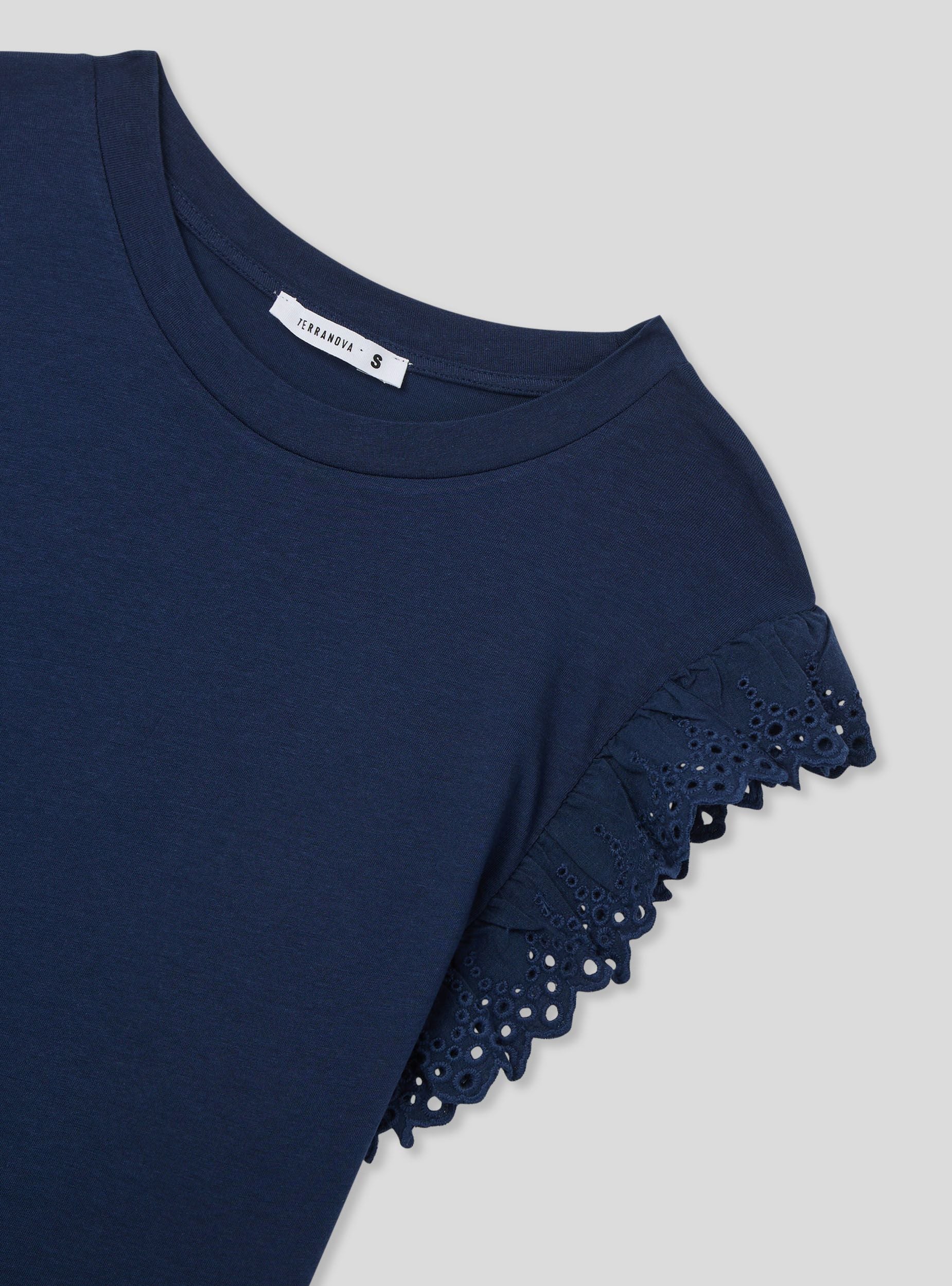 T-shirt con maniche ad aletta - Image 6