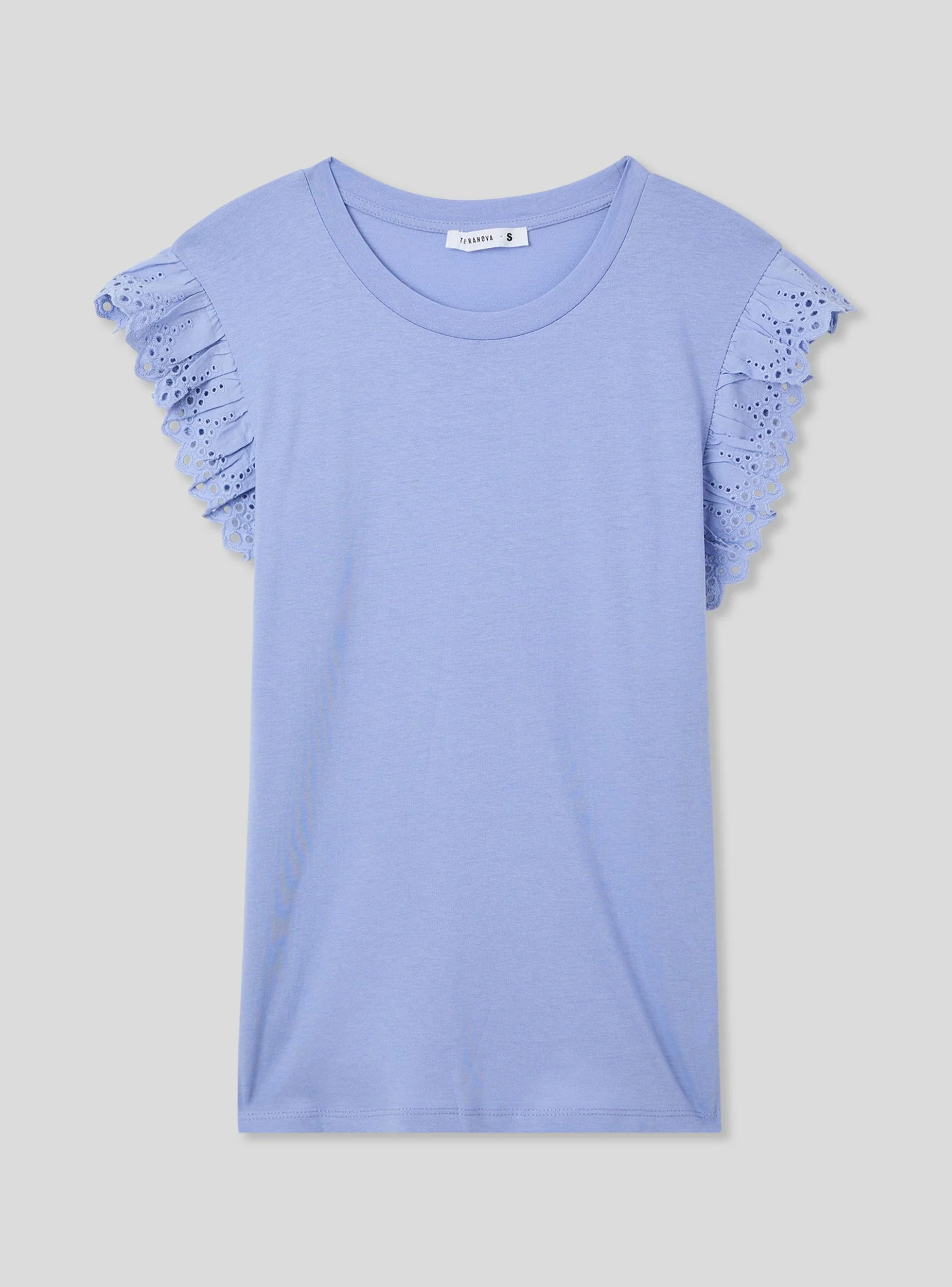 T-shirt con maniche ad aletta - Image 4