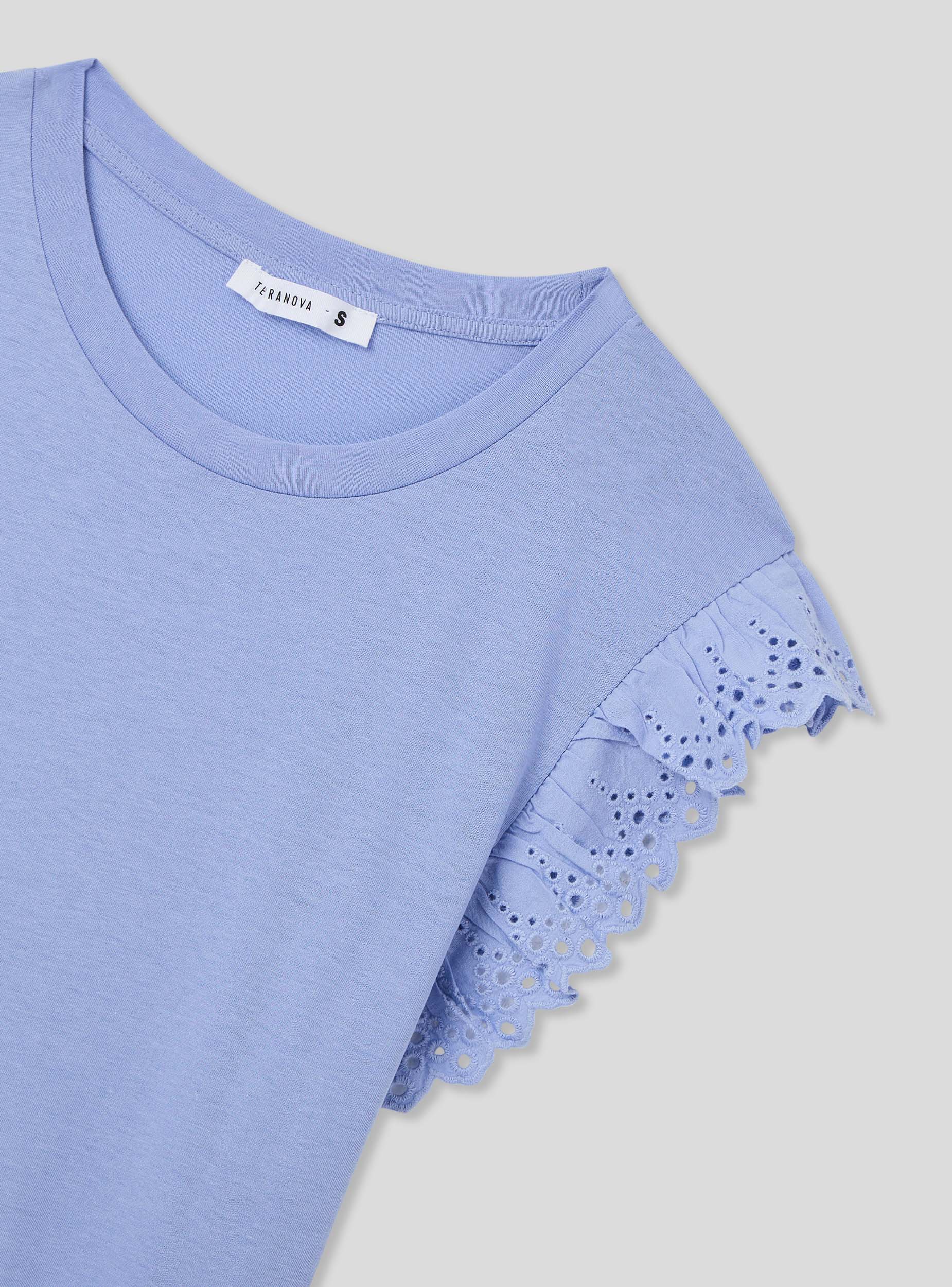 T-shirt con maniche ad aletta - Image 5