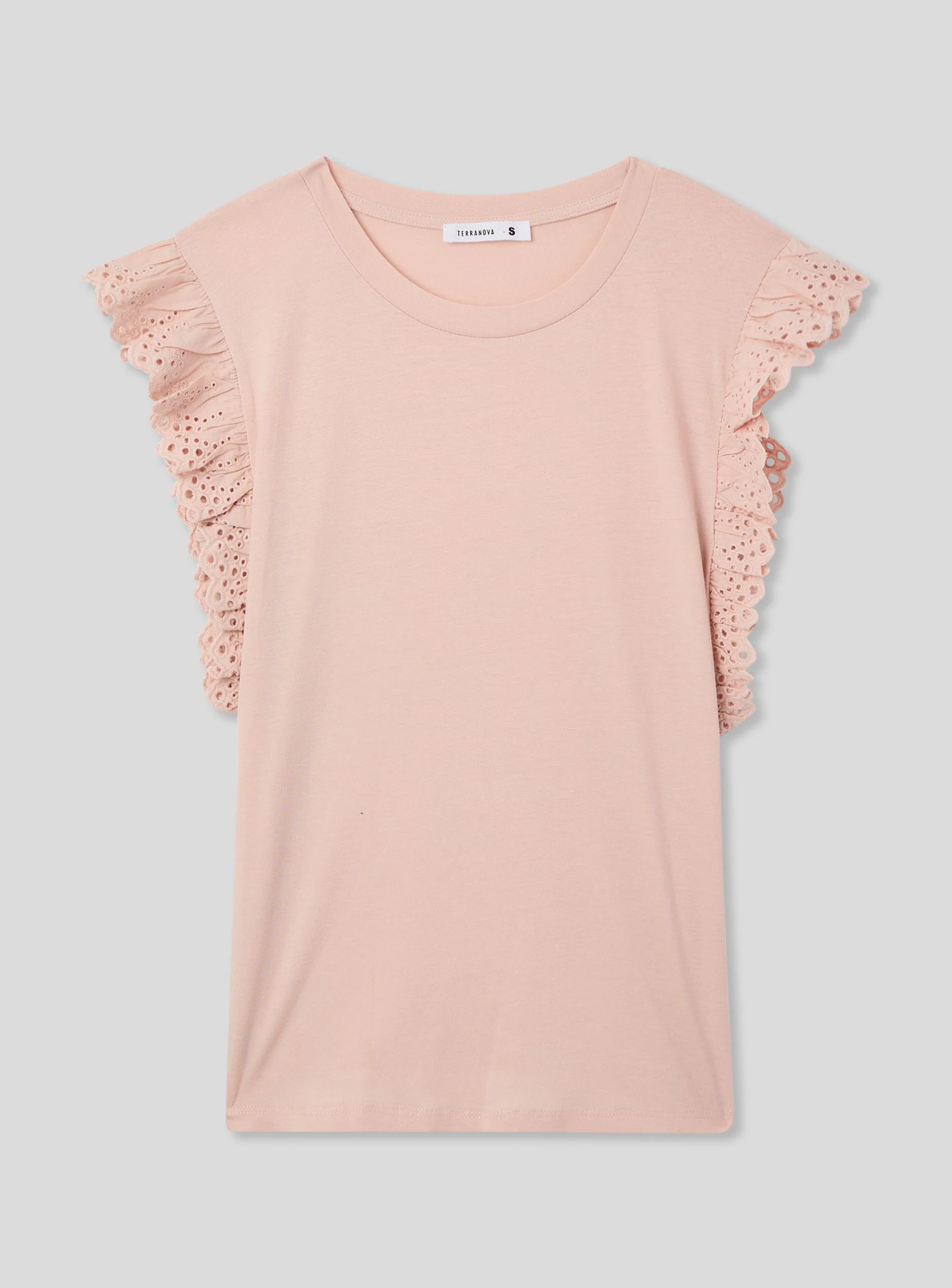 T-shirt con maniche ad aletta - Image 4