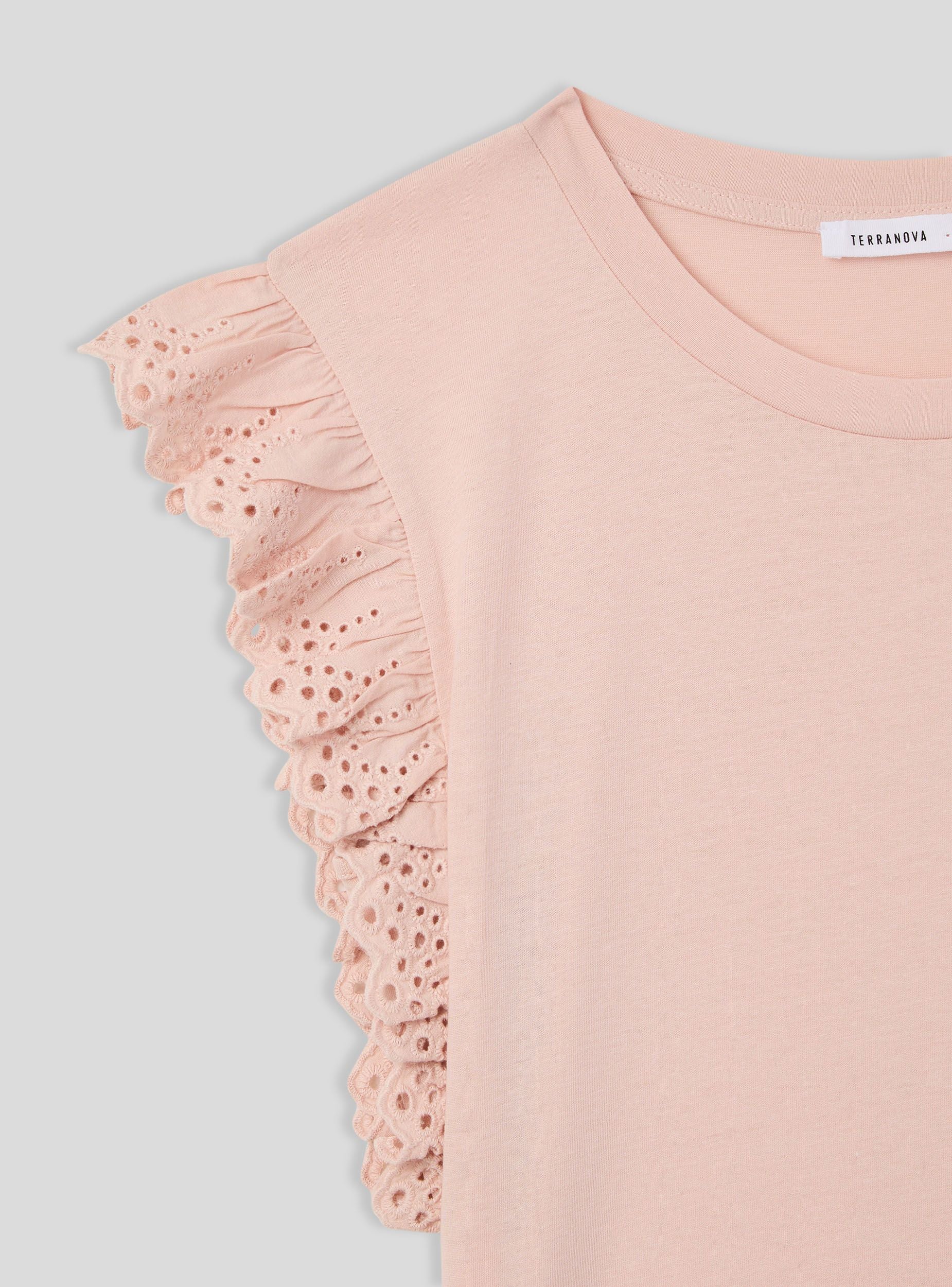 T-shirt con maniche ad aletta - Image 5