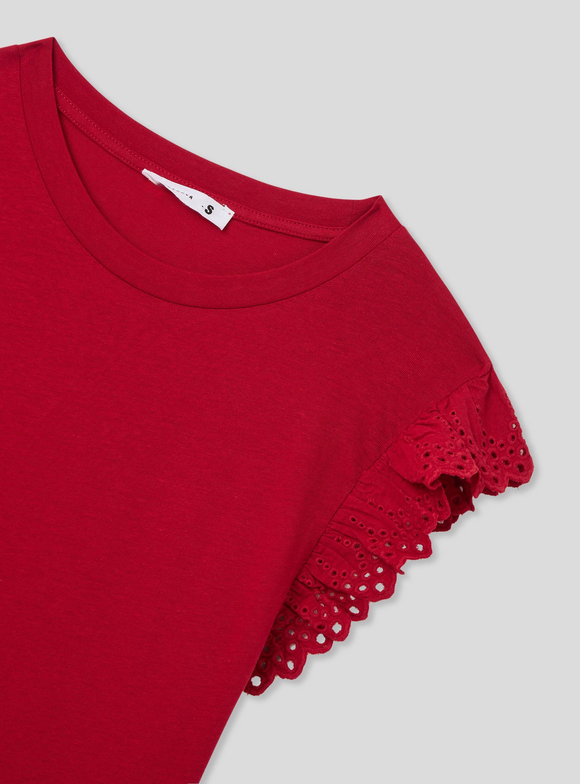 T-shirt con maniche ad aletta - Image 6