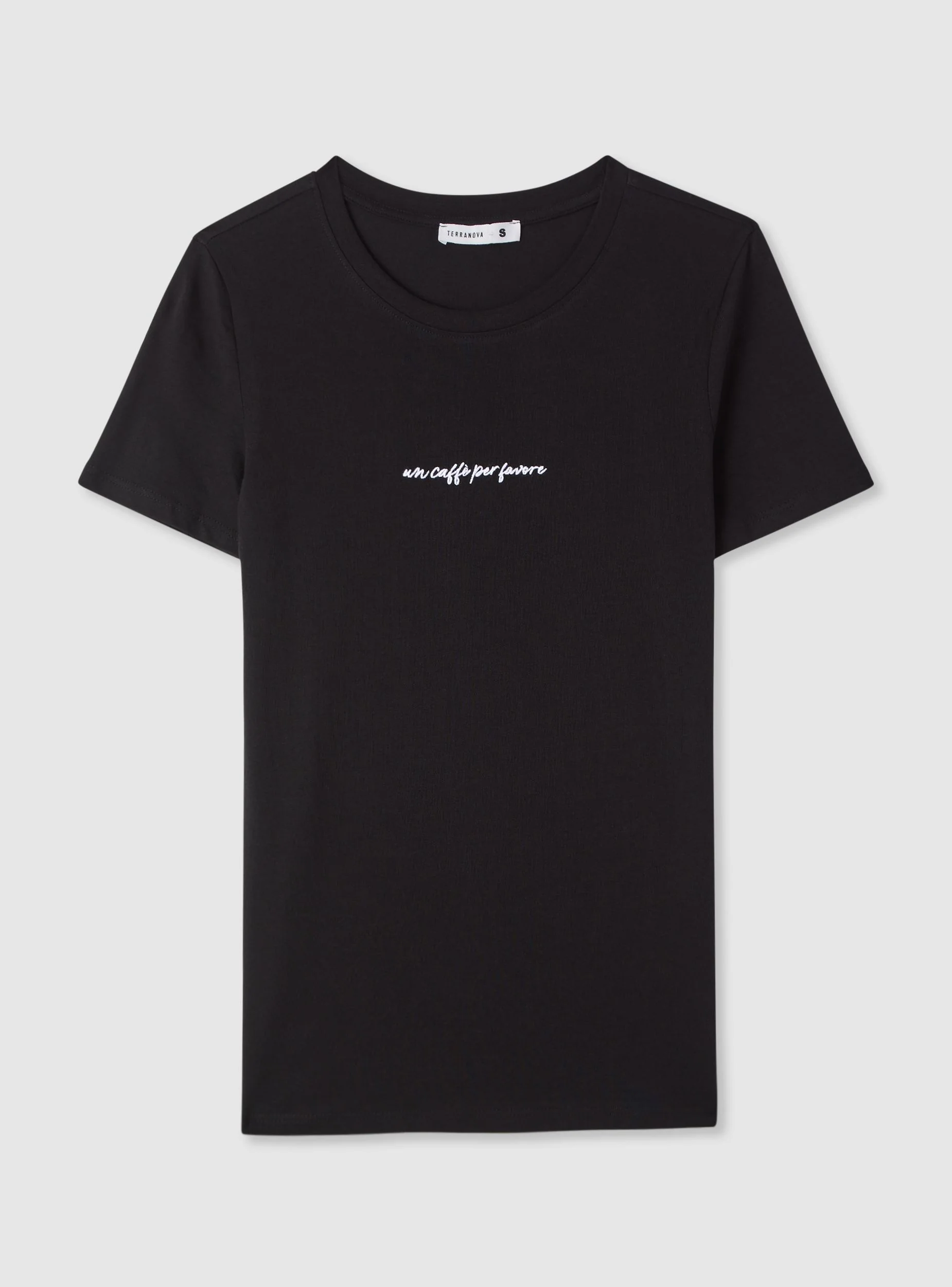 T-shirt con ricamo lettering - Image 5