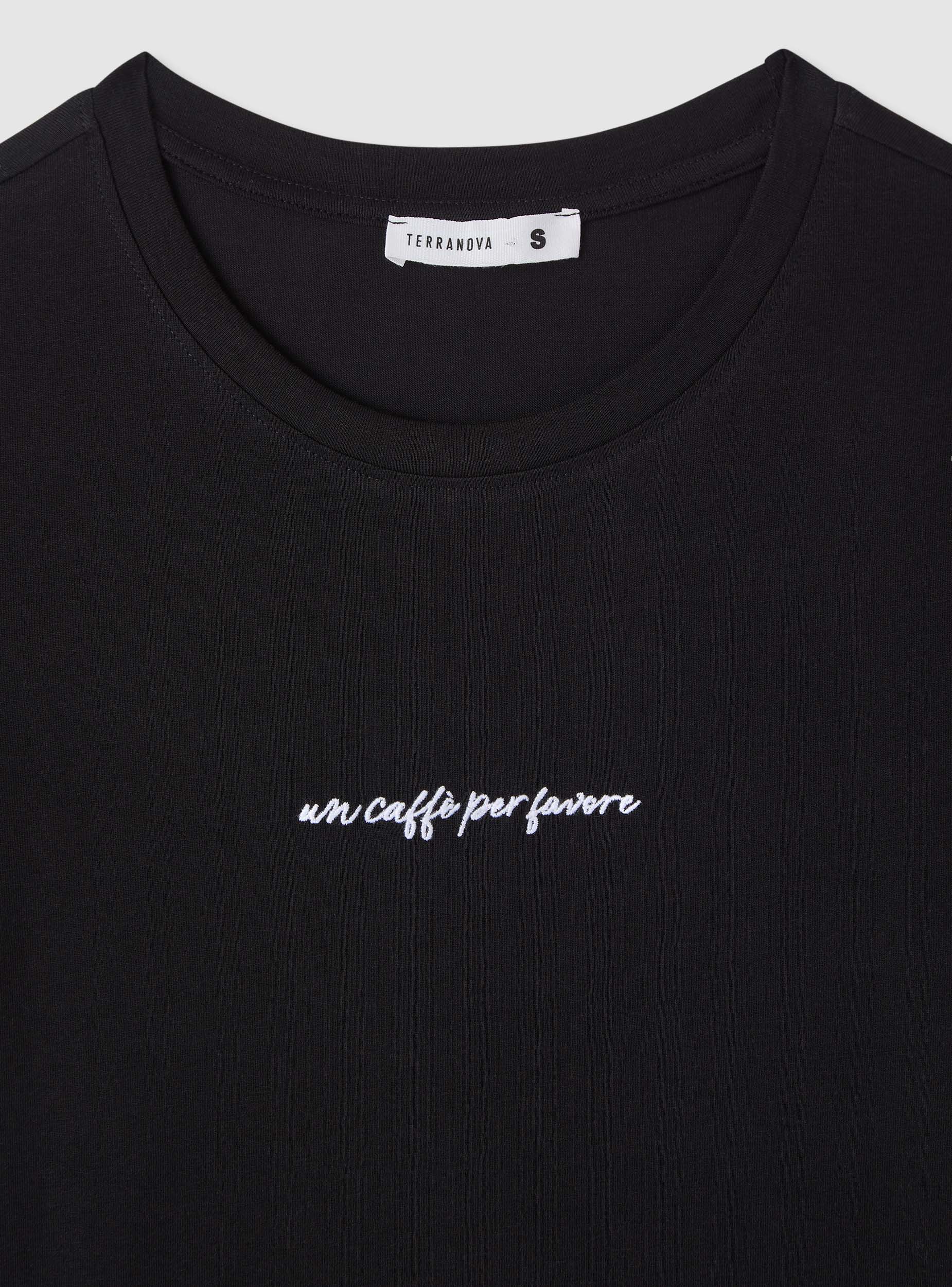 T-shirt con ricamo lettering - Image 7