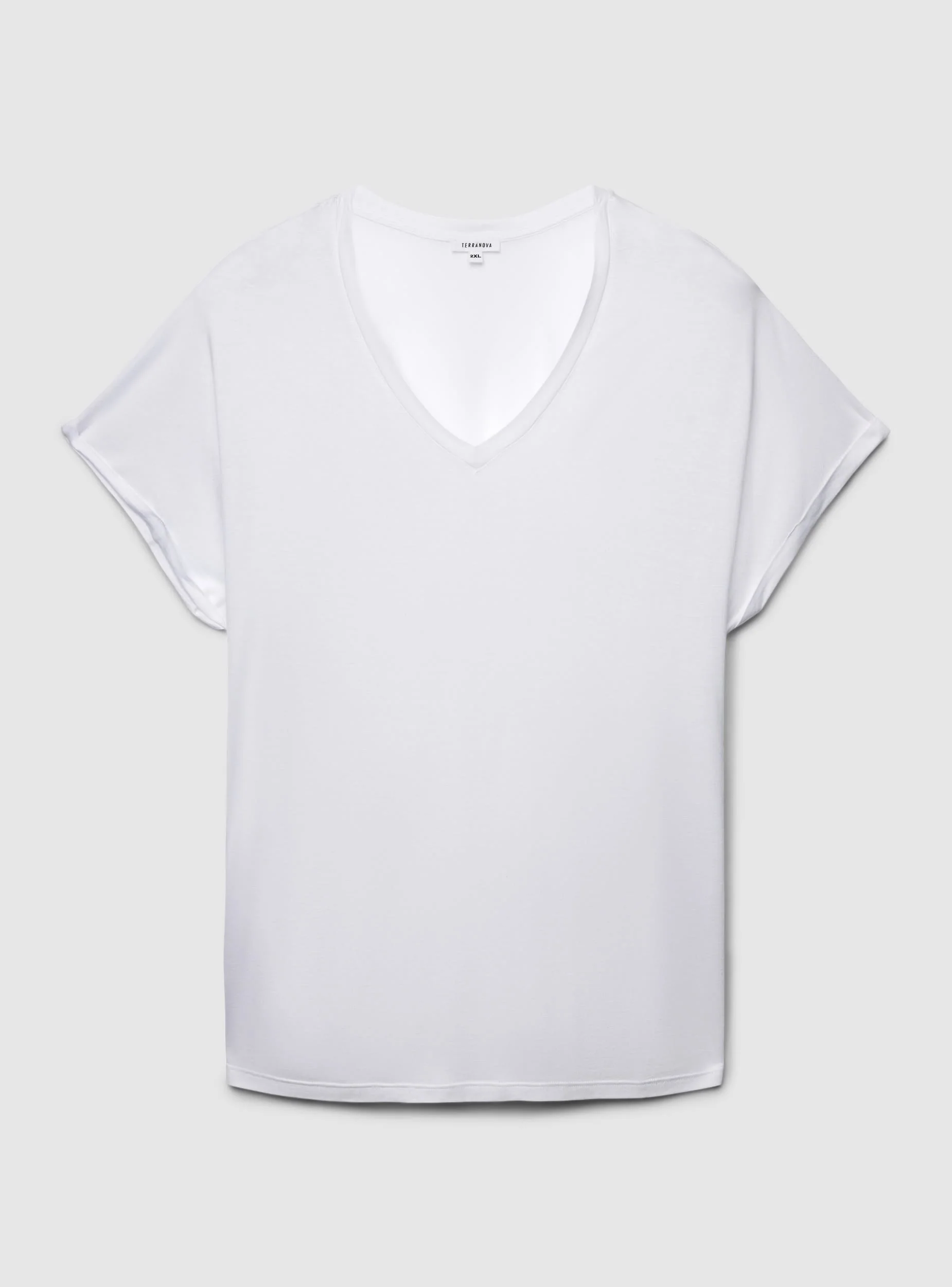 T-shirt con scollo a V - Image 7